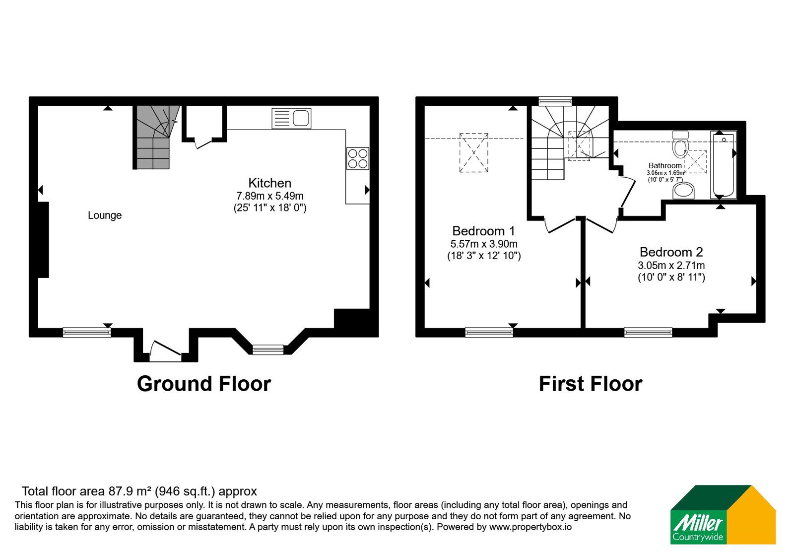 2 Lower Molinnis,, Molinnis, St. Austell floorplan