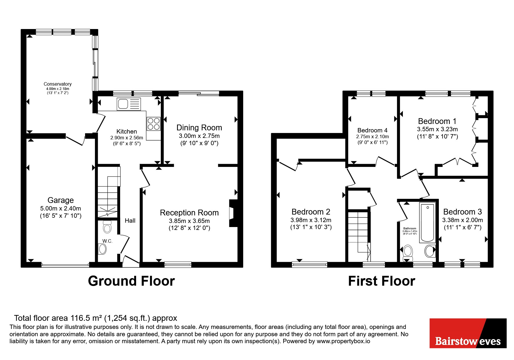 7, Redstart Close, London floorplan