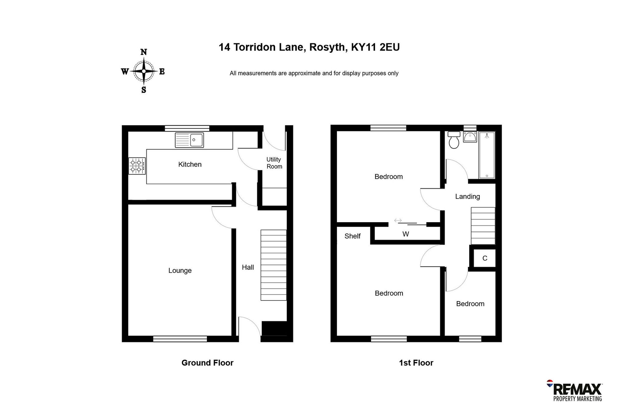 14 Torridon Lane, Dunfermline floorplan