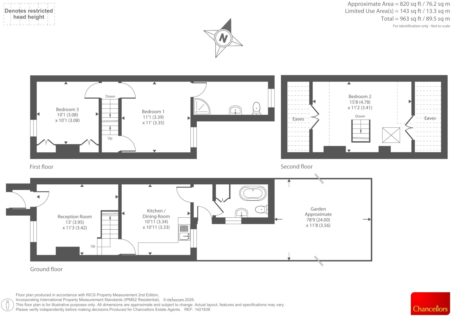 46, East Street, Banbury floorplan