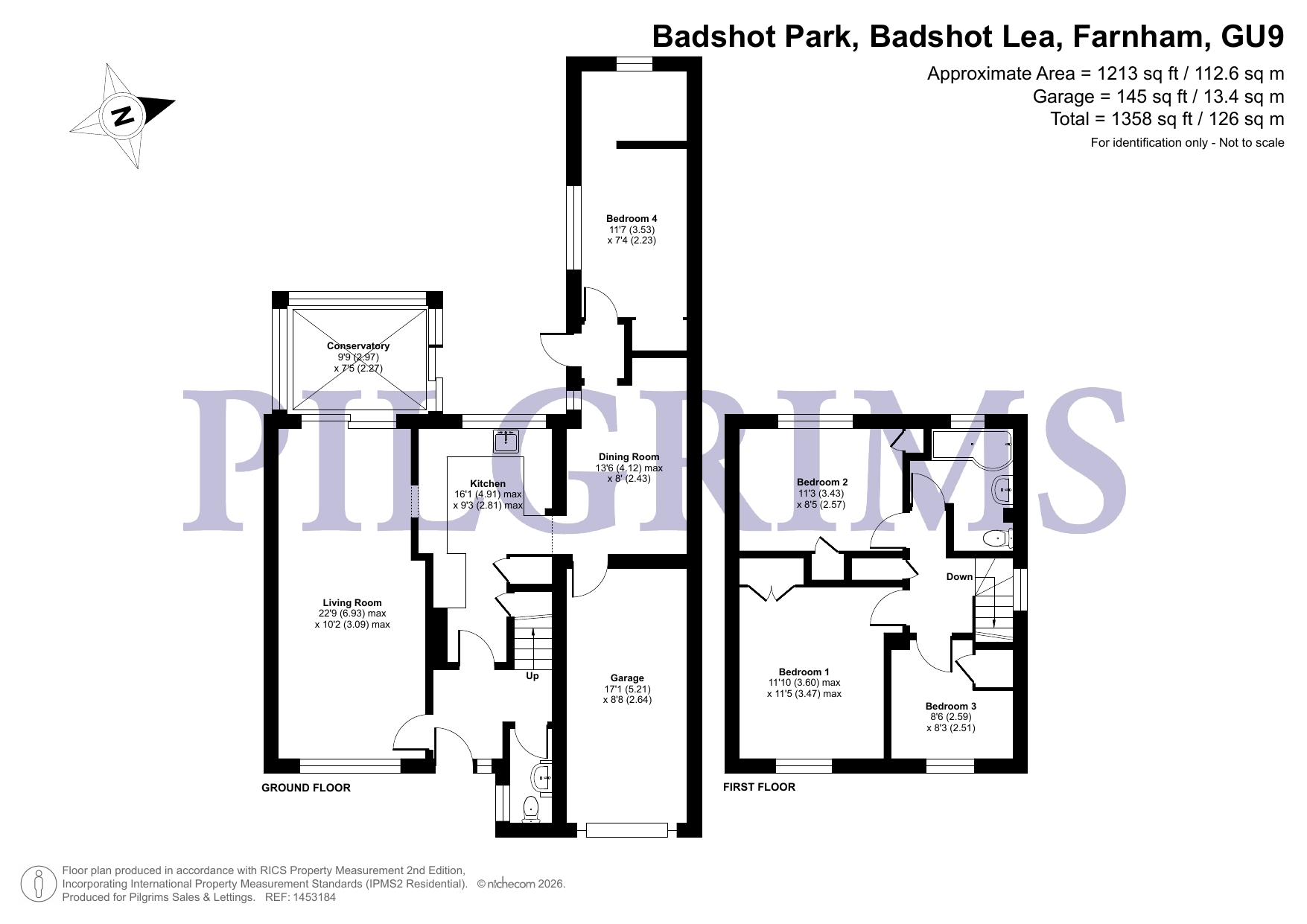 75, Badshot Park, Farnham floorplan
