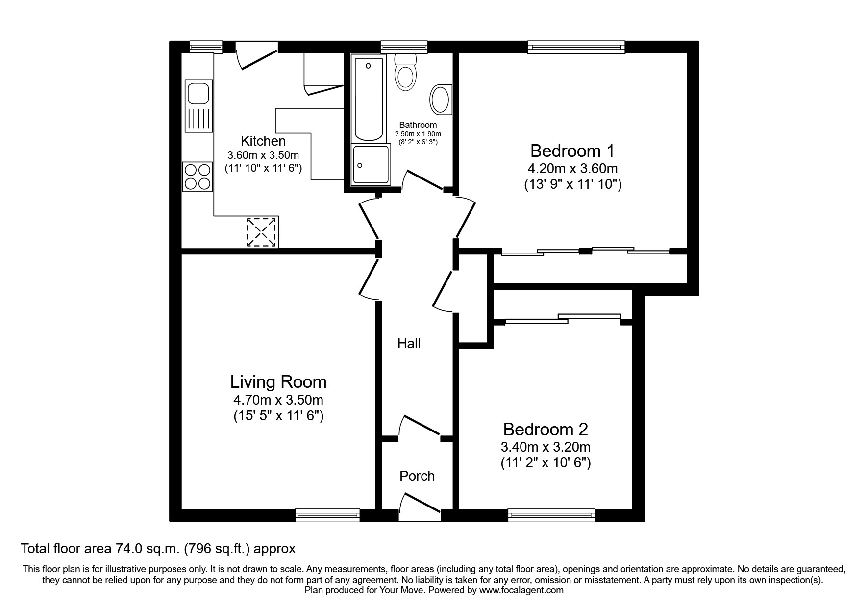 Brucefield Feus, Dunfermline, Fife KY11, 2 bedroom flat to rent