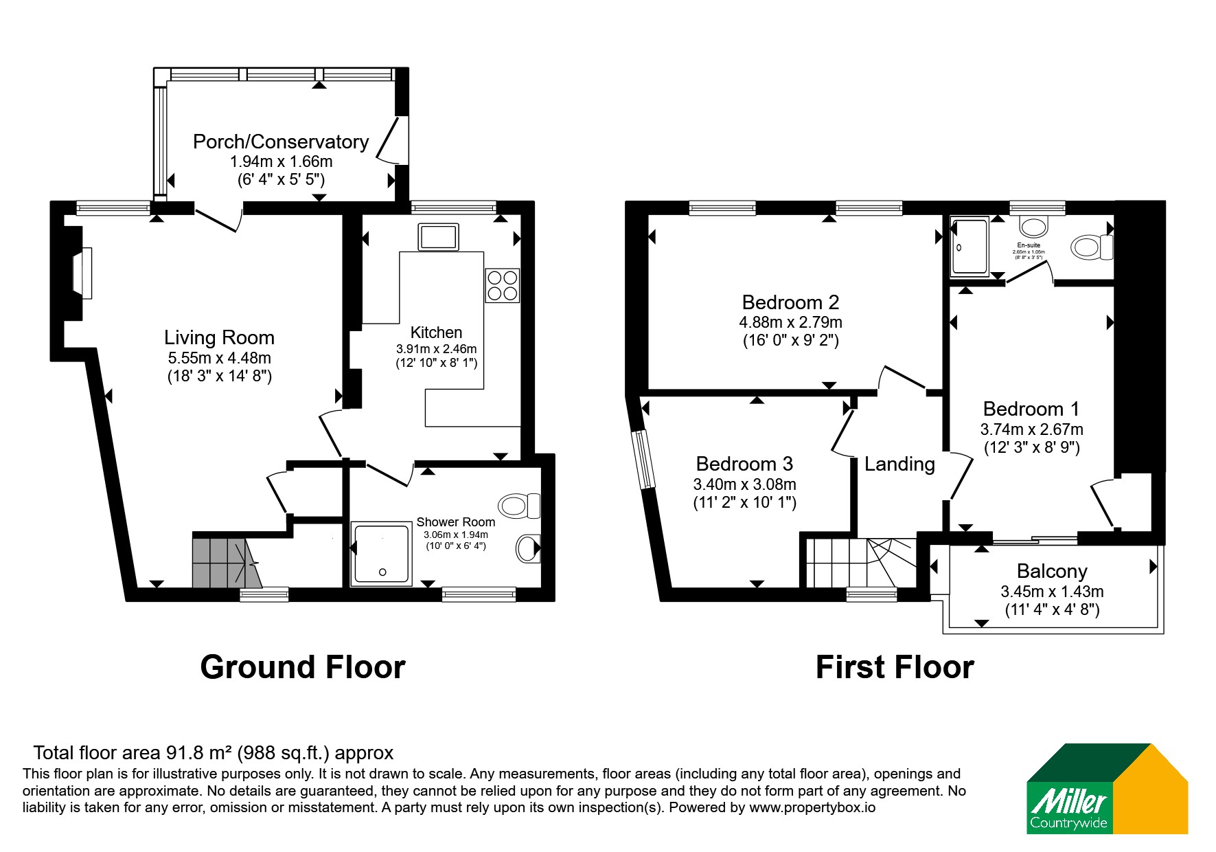 Delmaine,, Rose, Cornwall floorplan