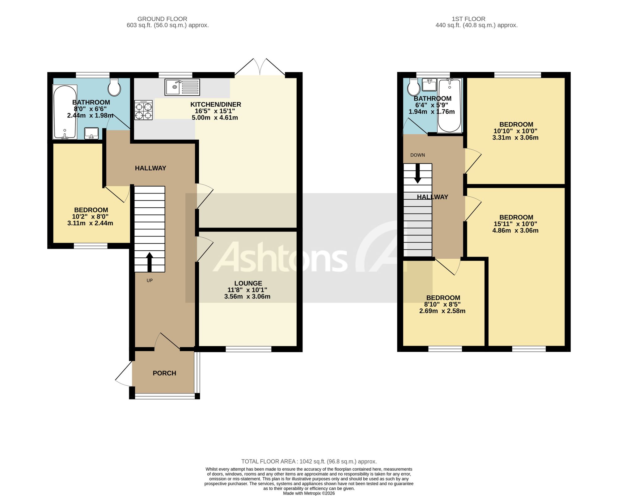 12 Shiggins Close, Warrington floorplan