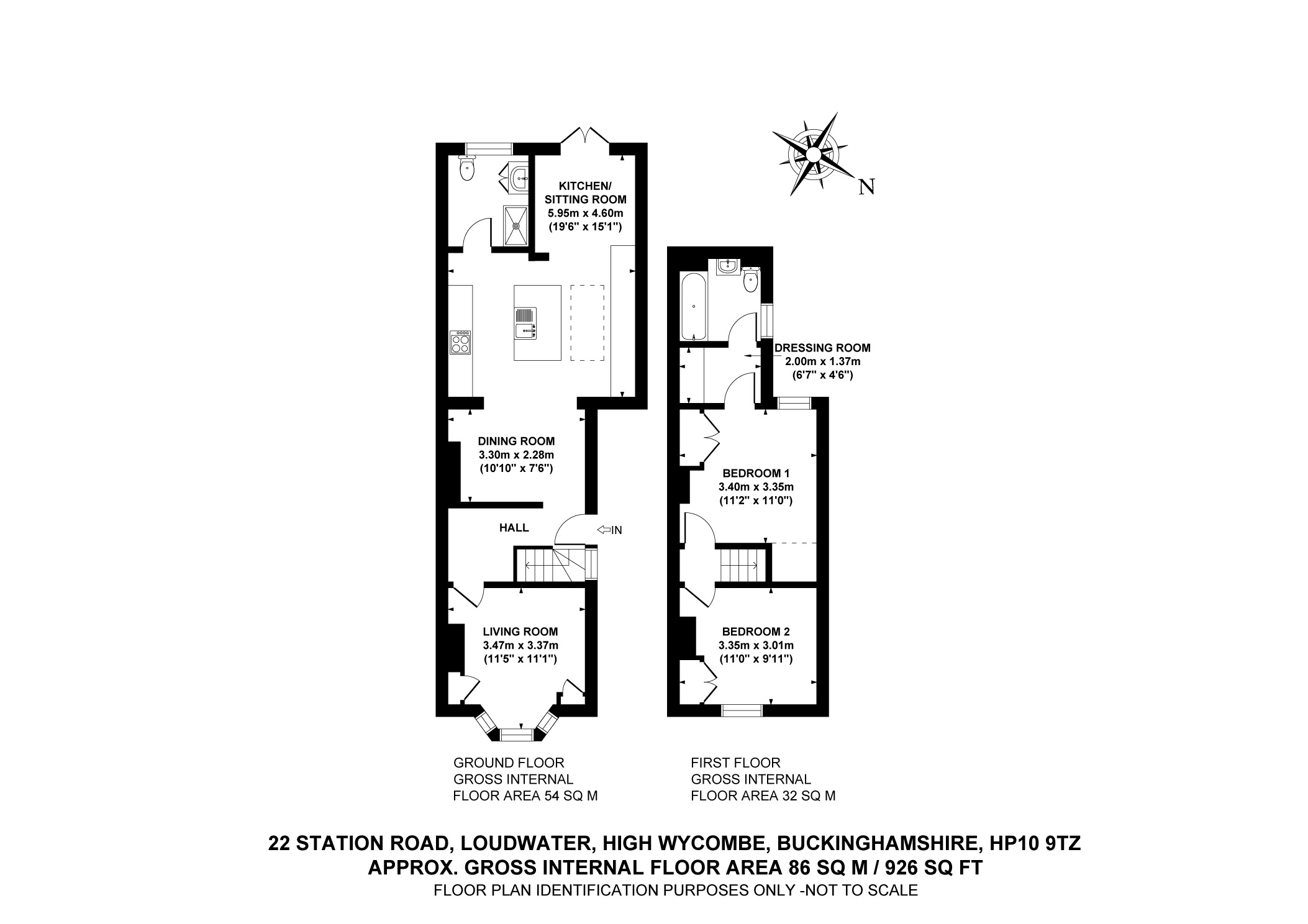 22, Station Road, Loudwater floorplan