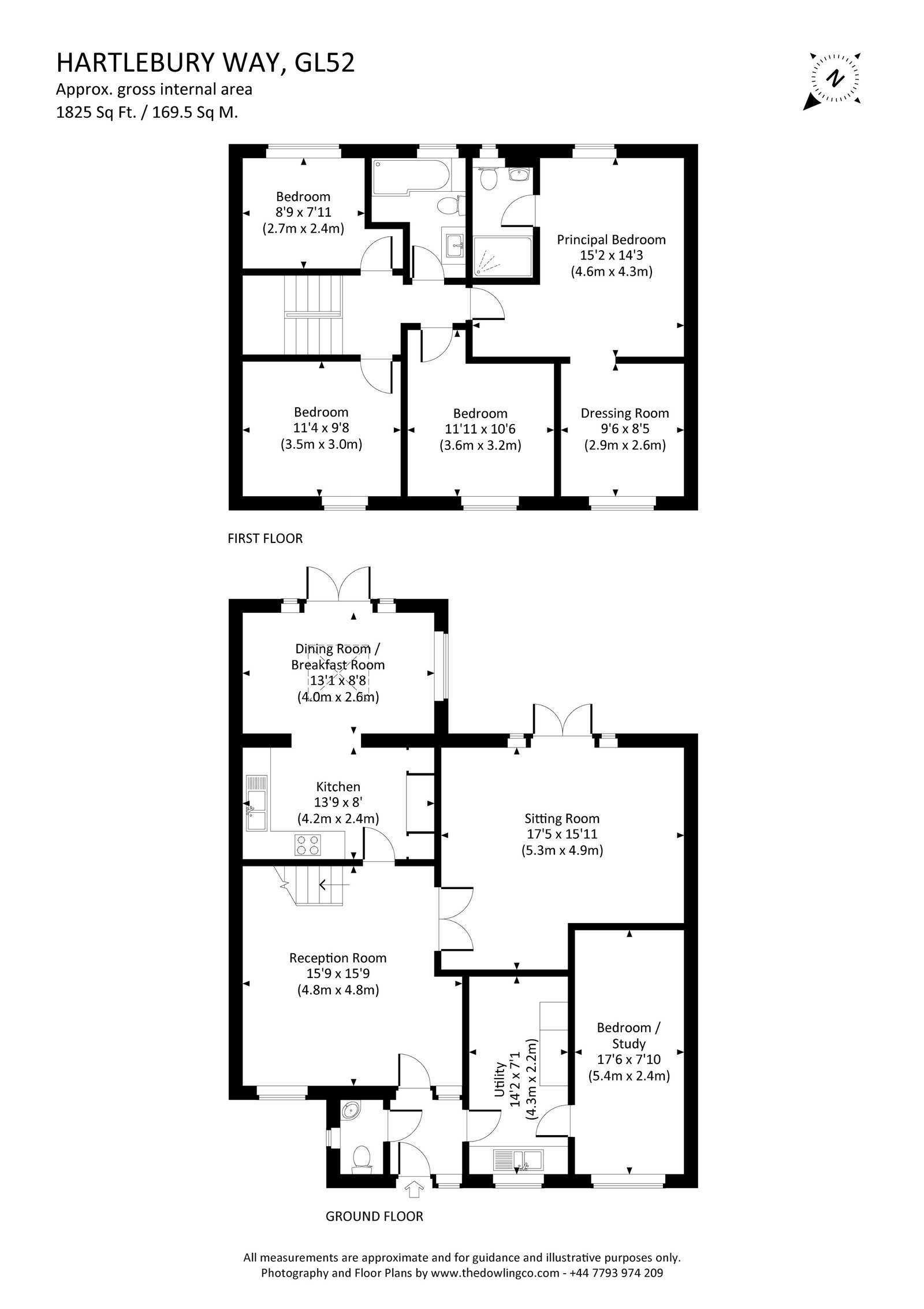 46, Hartlebury Way, Cheltenham floorplan