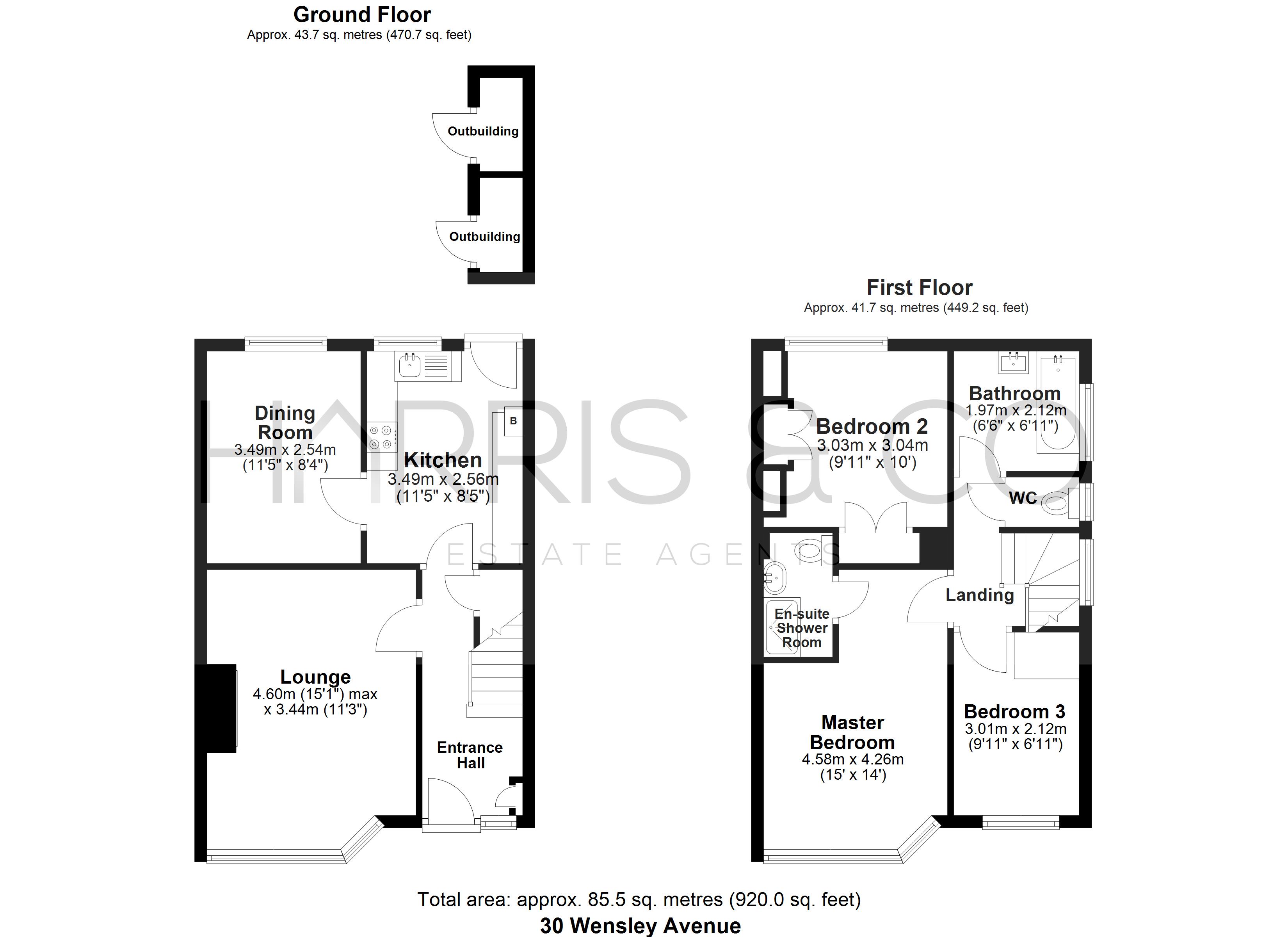 30, Wensley Avenue, Lancashire floorplan