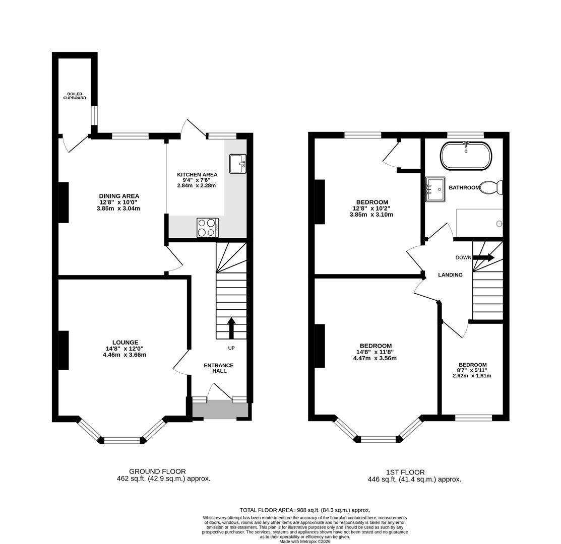 21, Craigdale Road, Hornchurch floorplan