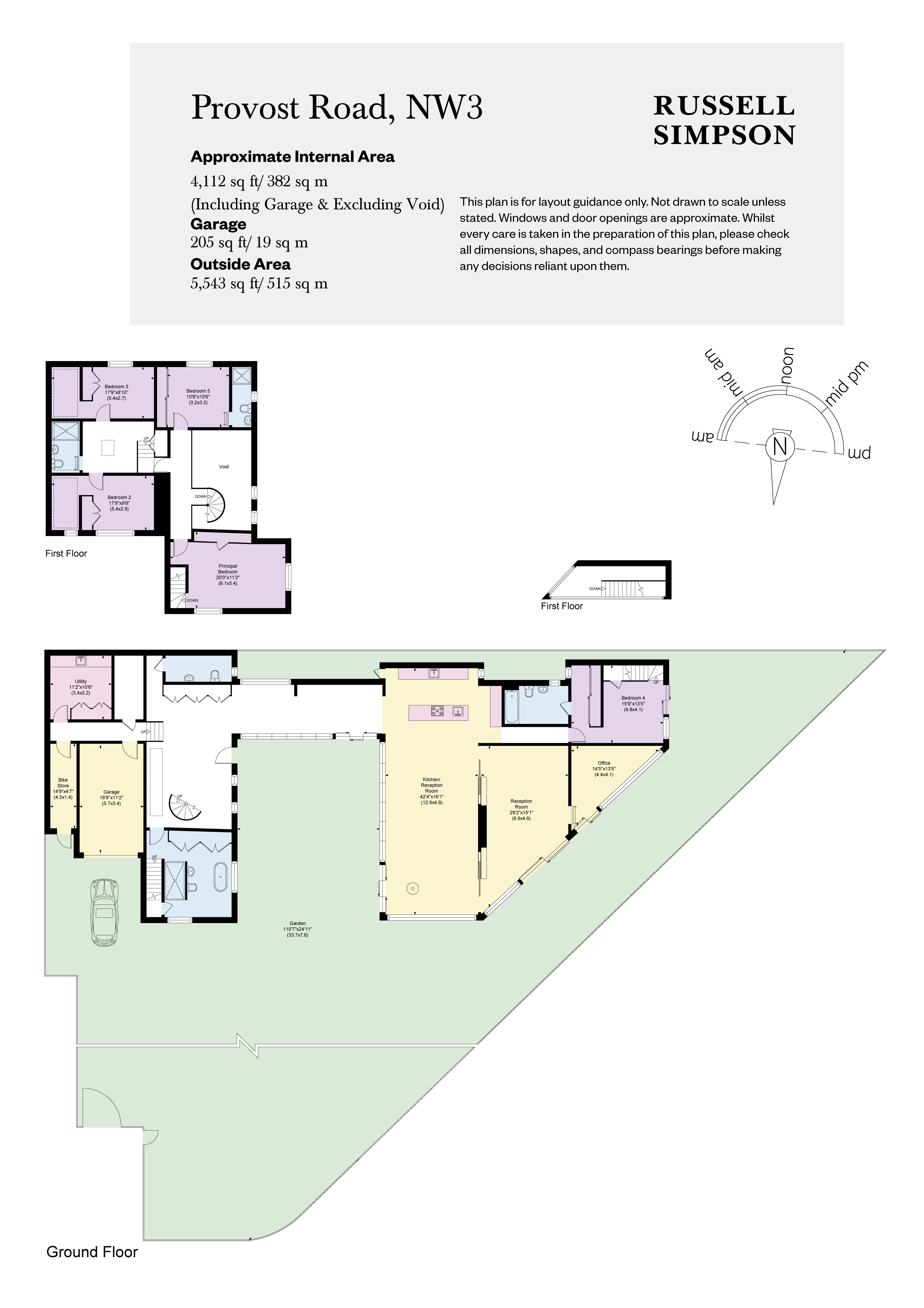 21, Provost Road, London floorplan