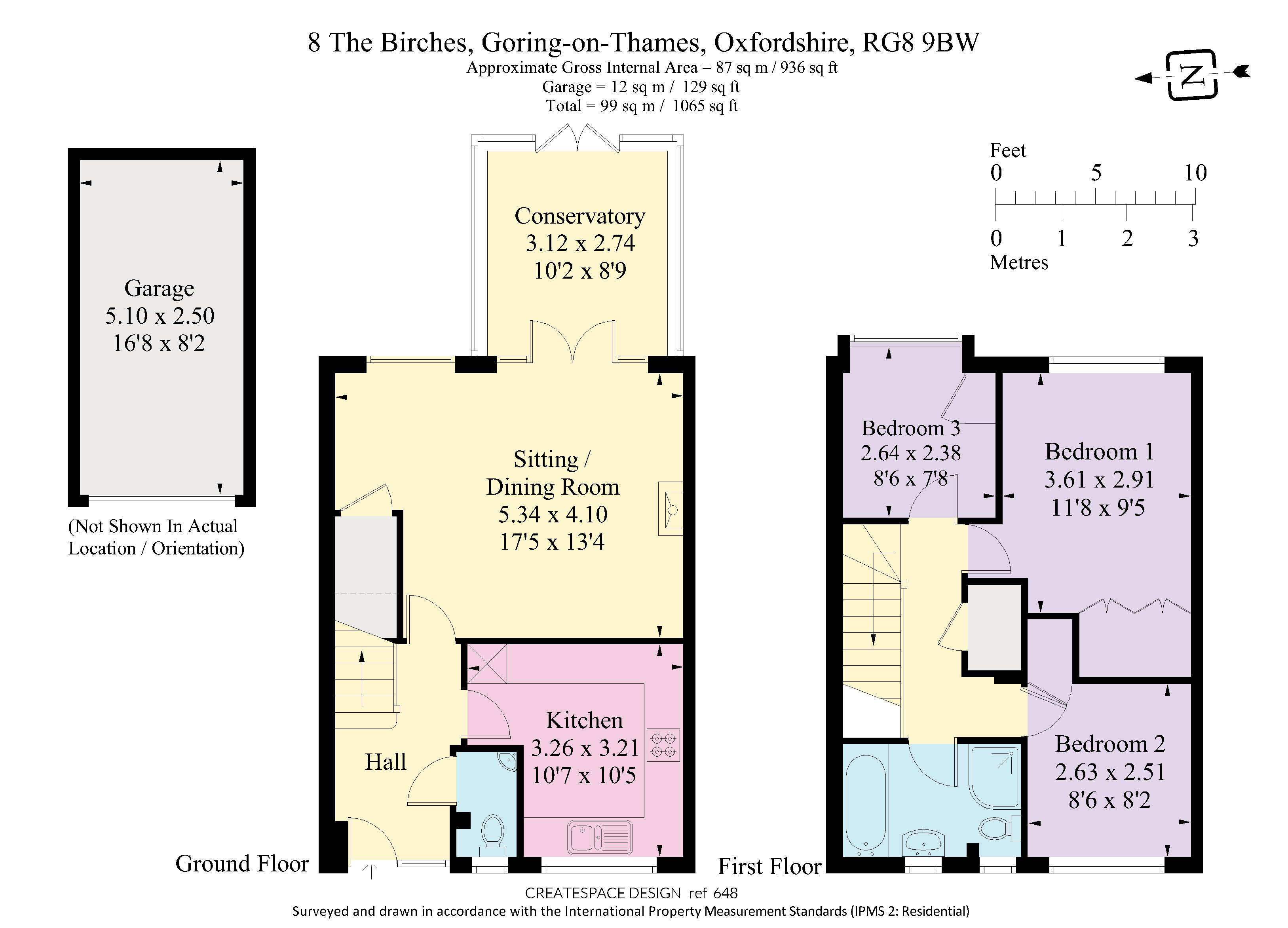 8 The Birches, Goring on Thames floorplan