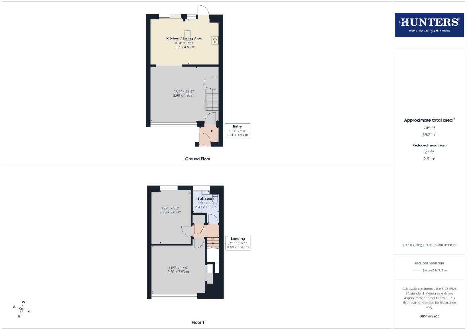 5, Latimer Court, Dumfries floorplan