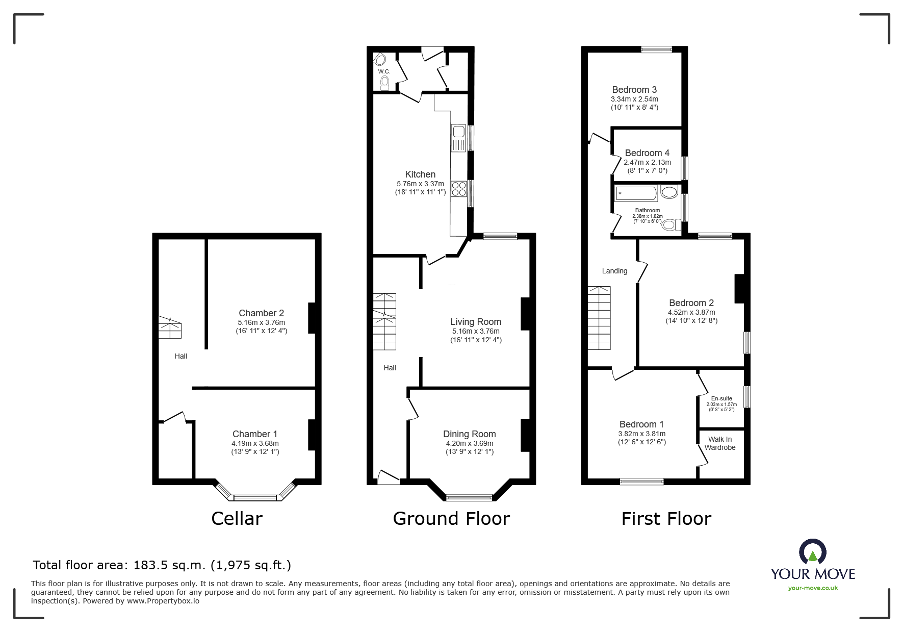 16, Folly Lane, Manchester floorplan