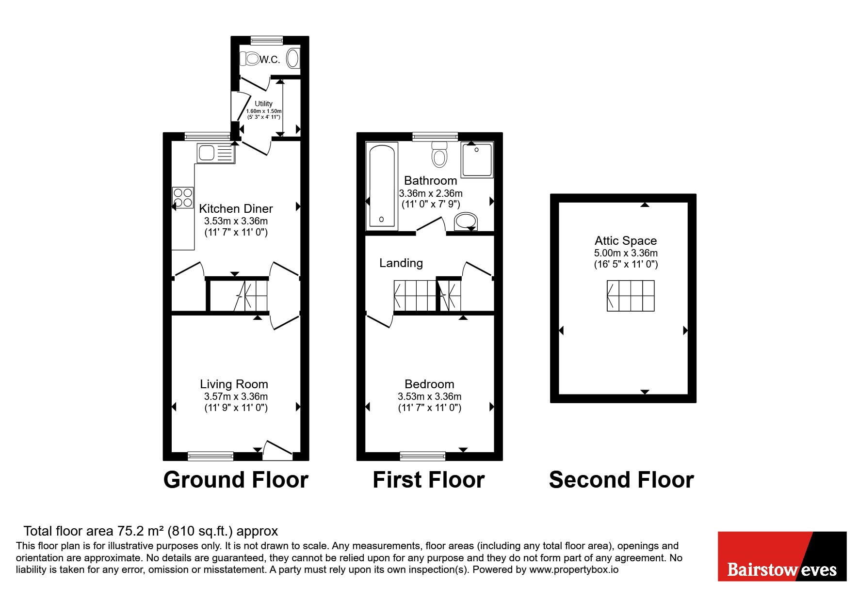 18, North Street, Alfreton floorplan