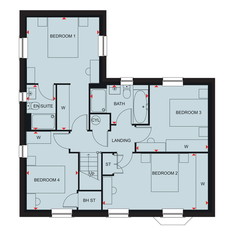 H8464115, Stonebridge Lane, Warsop, Mansfield floorplan