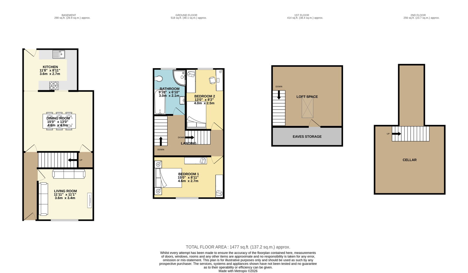 22, West street, Oldham floorplan