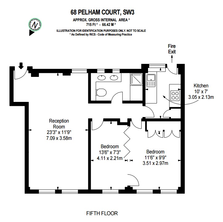 1 Bedrooms Flat to rent in Fulham Road, Chelsea SW3