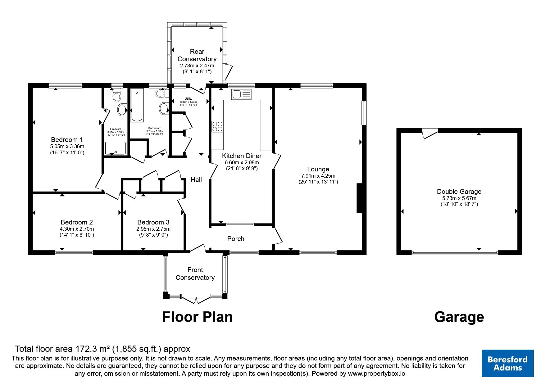 Diddanfa,, Llanfair Road, Abergele floorplan