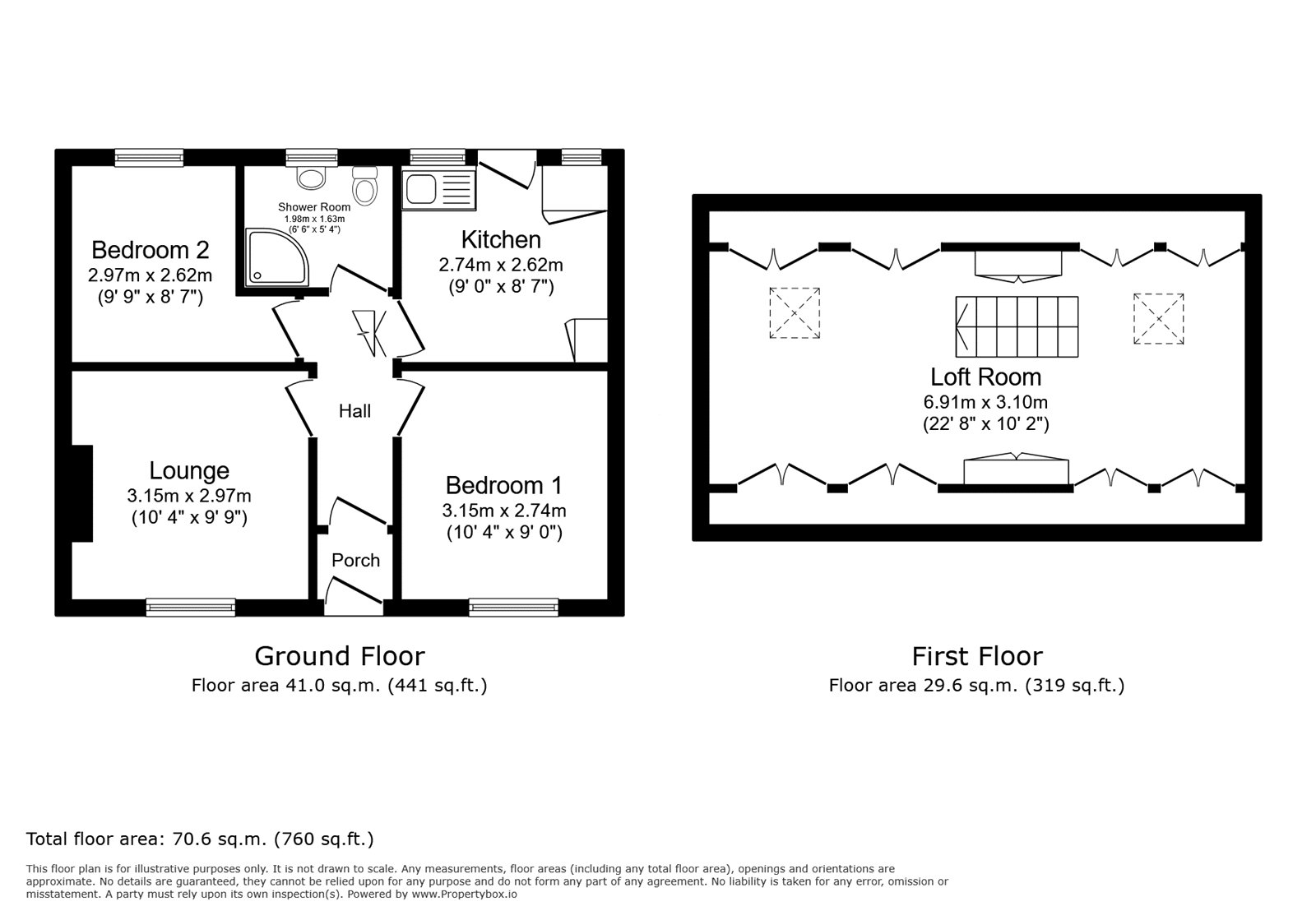 14, Y Glyn, Conwy floorplan