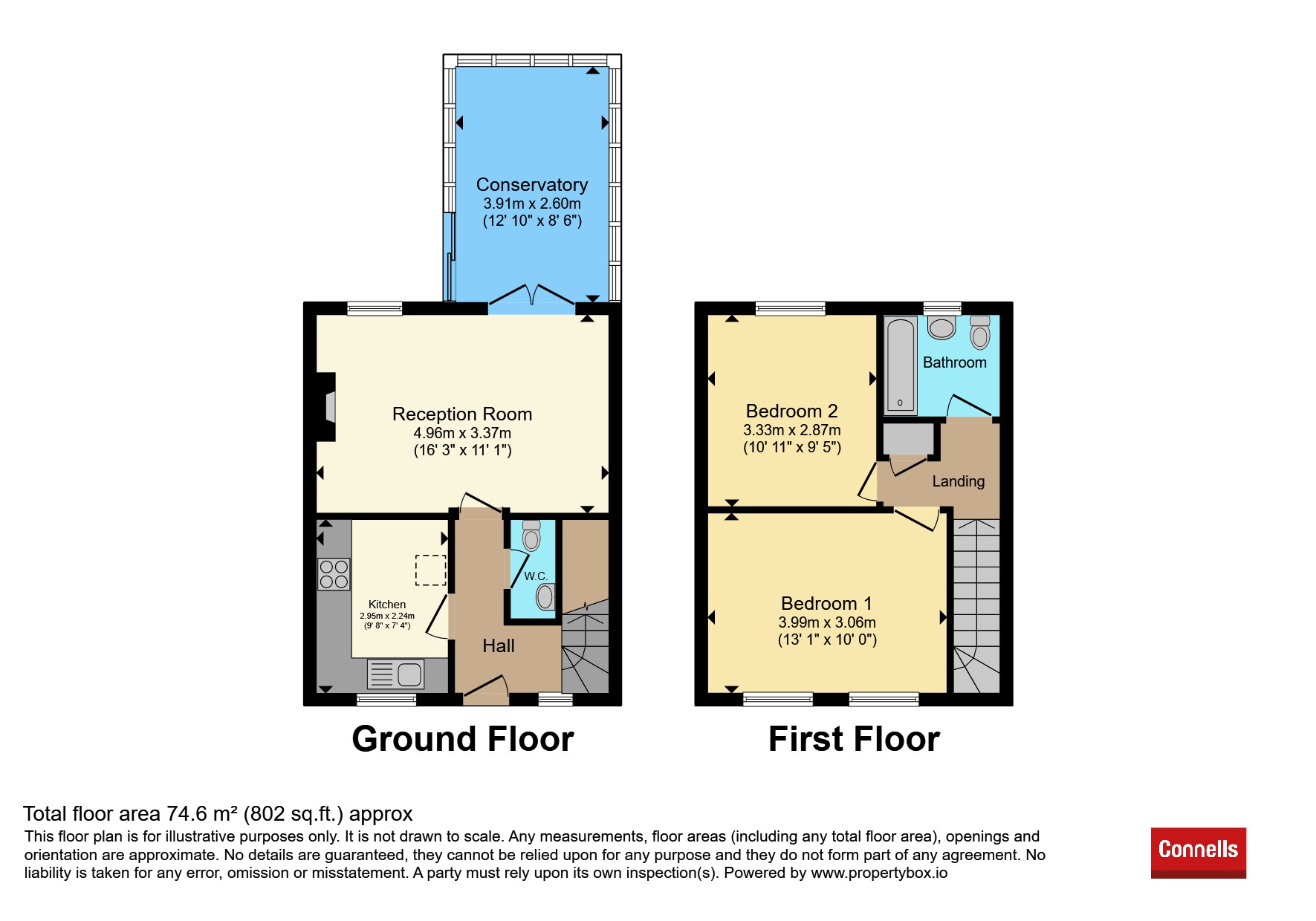 11, Lornton Walk, Dorchester floorplan
