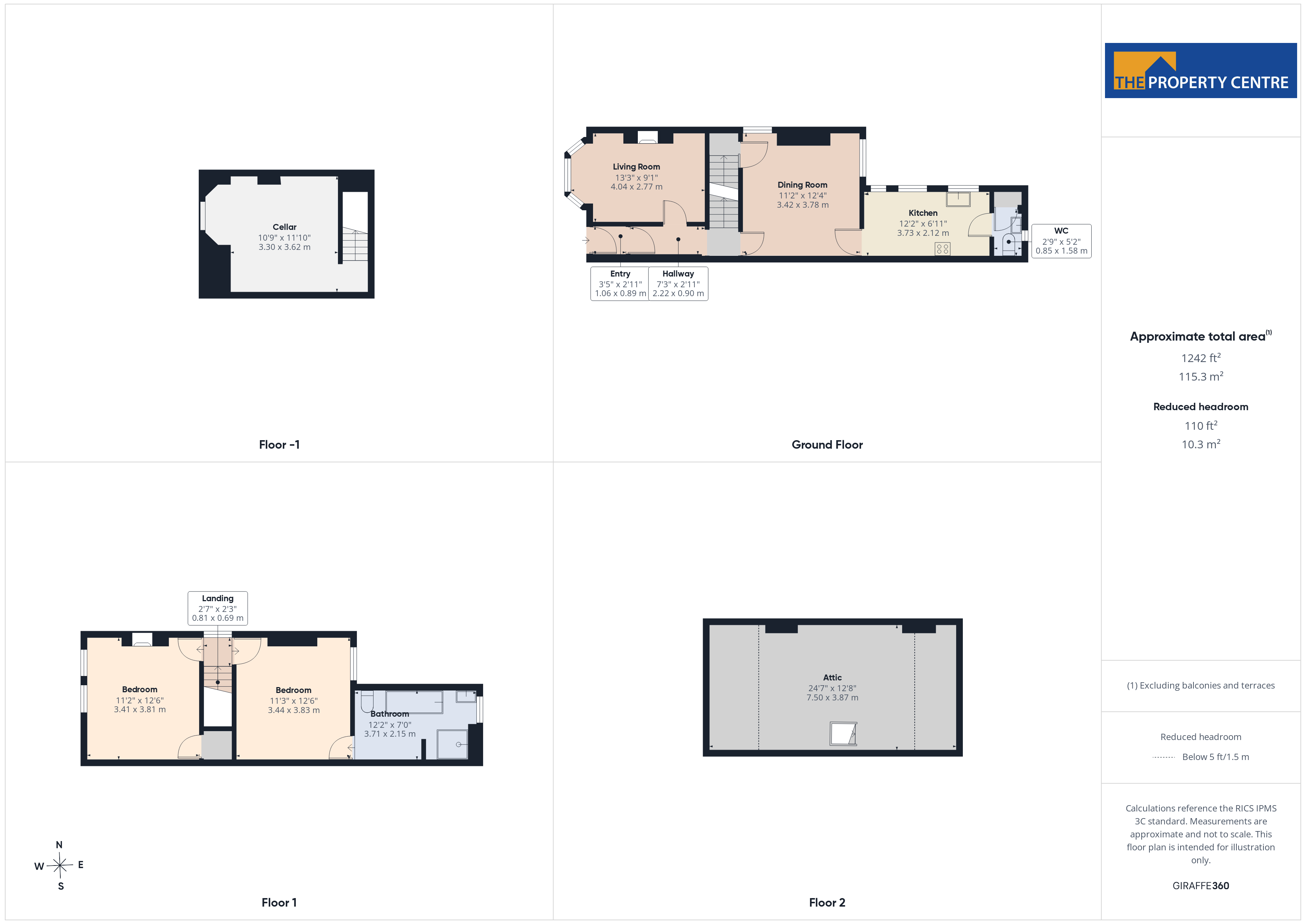 102, Foley Road, Worcestershire floorplan