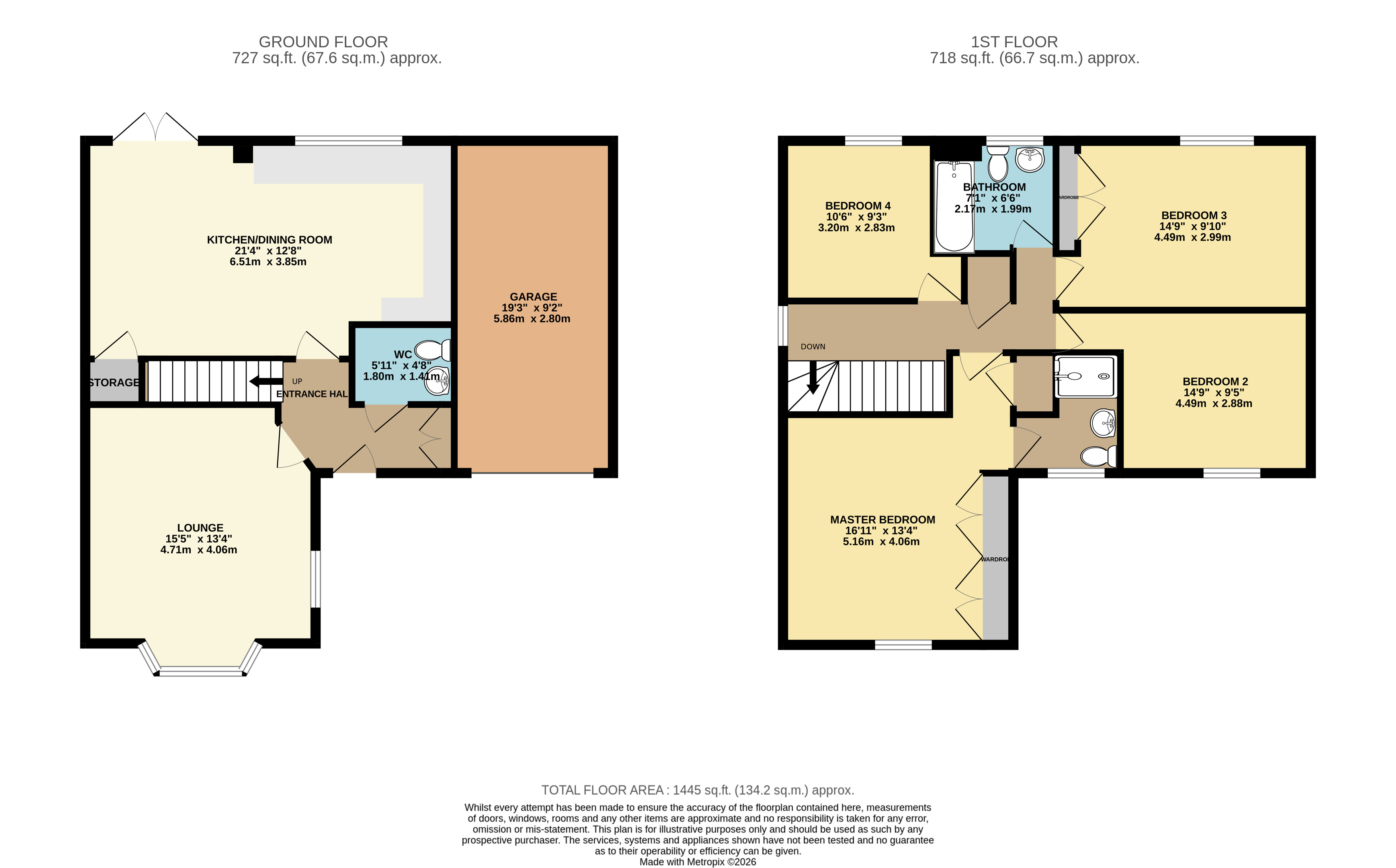 70, Ffordd Cae'r Ywen, Blackwood floorplan