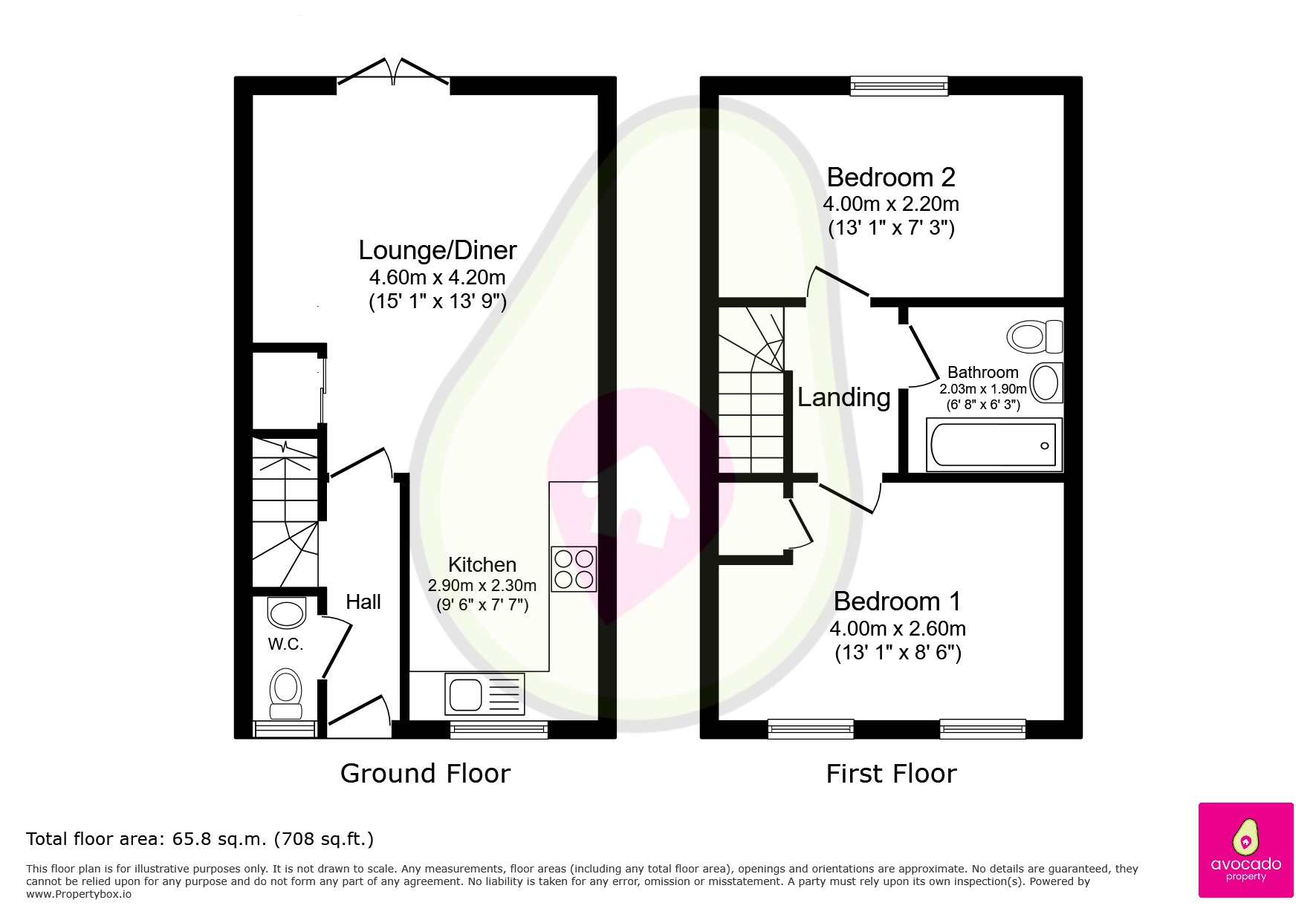 7 Kerswell Close, Slough, Berkshire floorplan