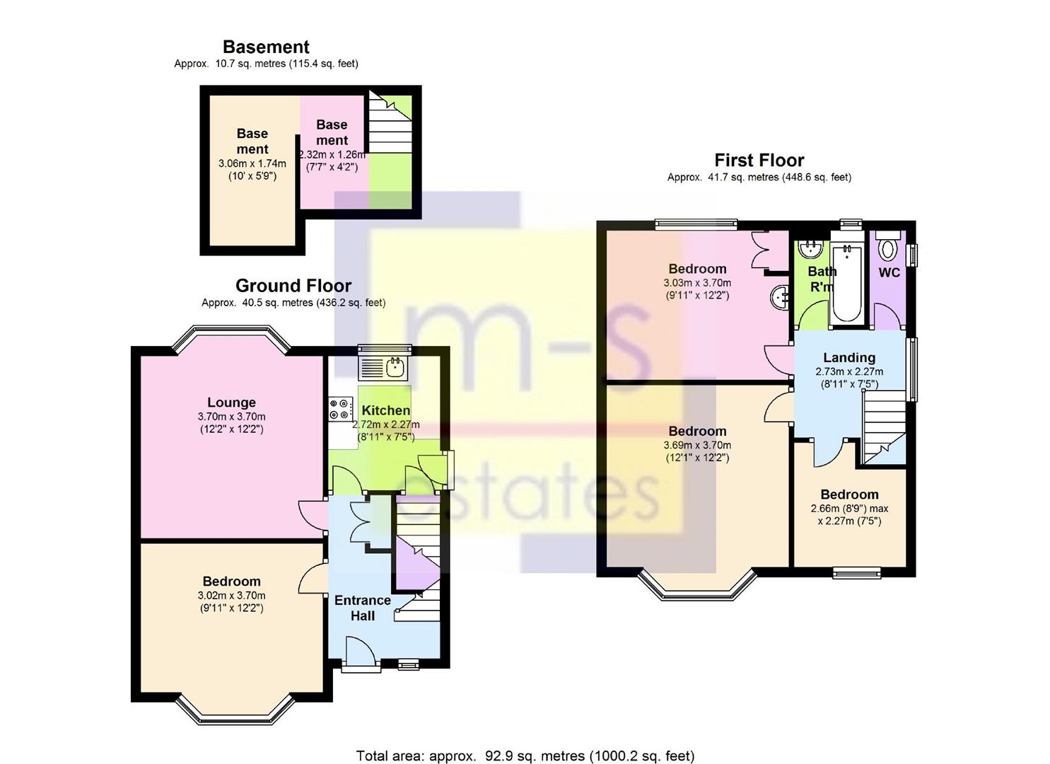 3 Bedrooms Semi-detached house to rent in Rolleston Drive, Lenton, Nottingham NG7