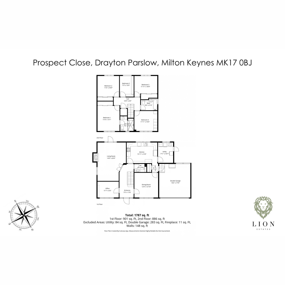 4, Prospect Close, Milton Keynes floorplan