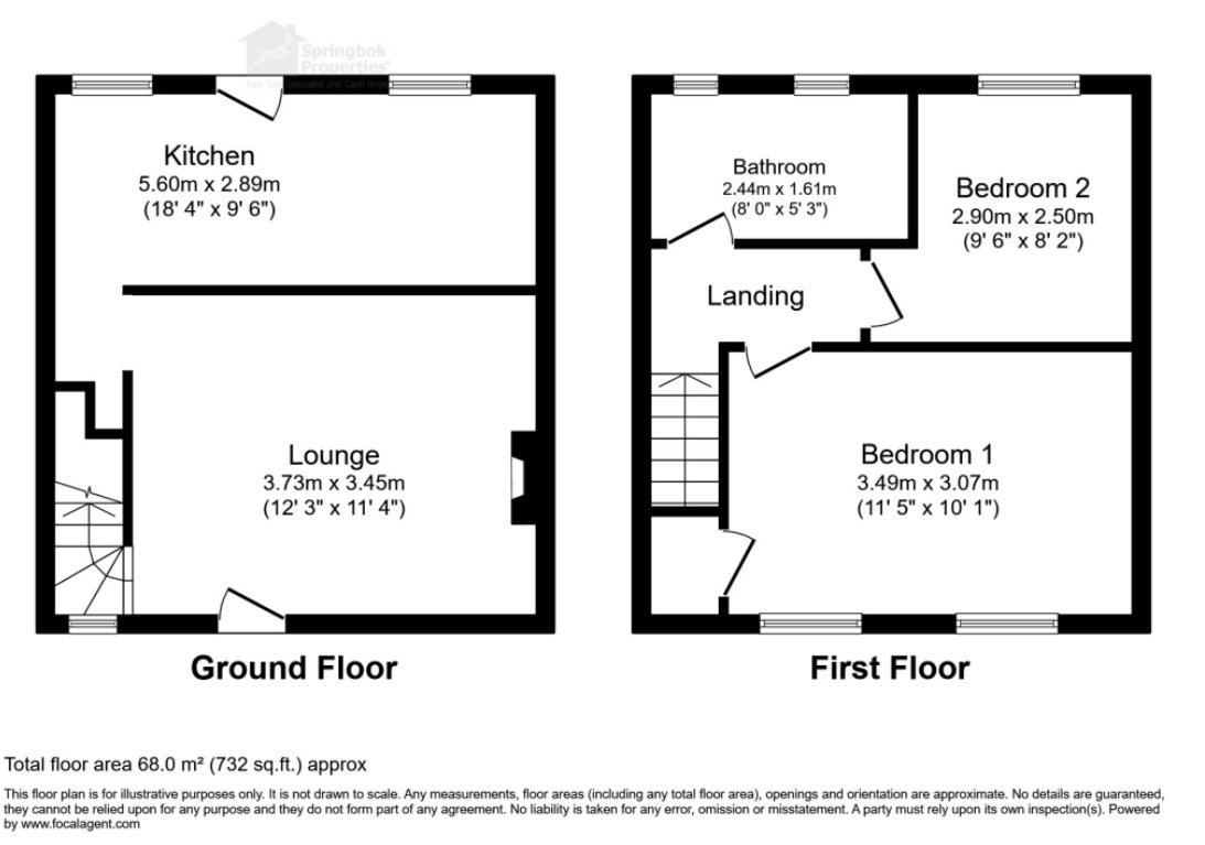 2, Hudsons Buildings, Wigton floorplan