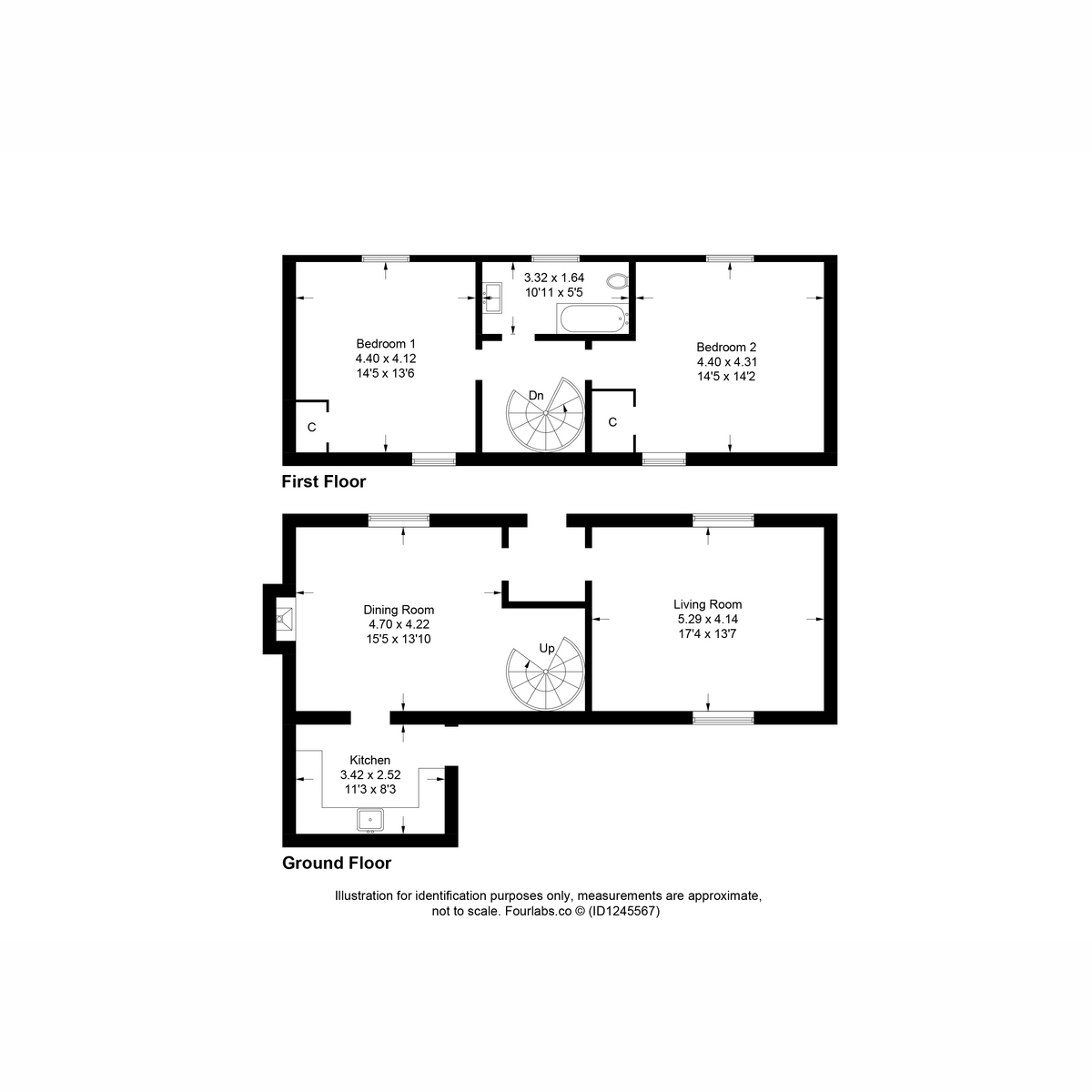 7, Shandwick Street, Tain floorplan
