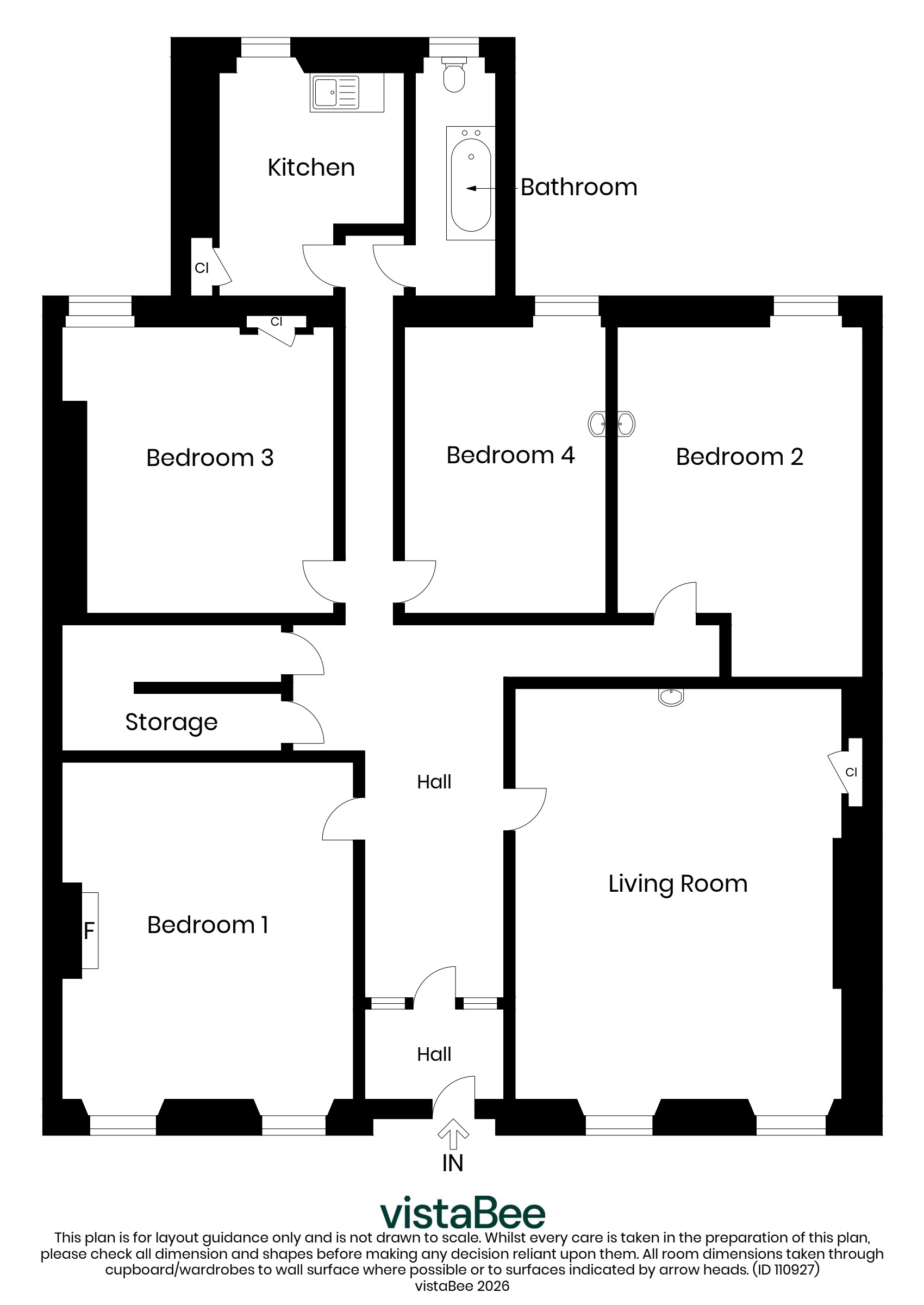 59, St. Vincent Crescent, Glasgow floorplan