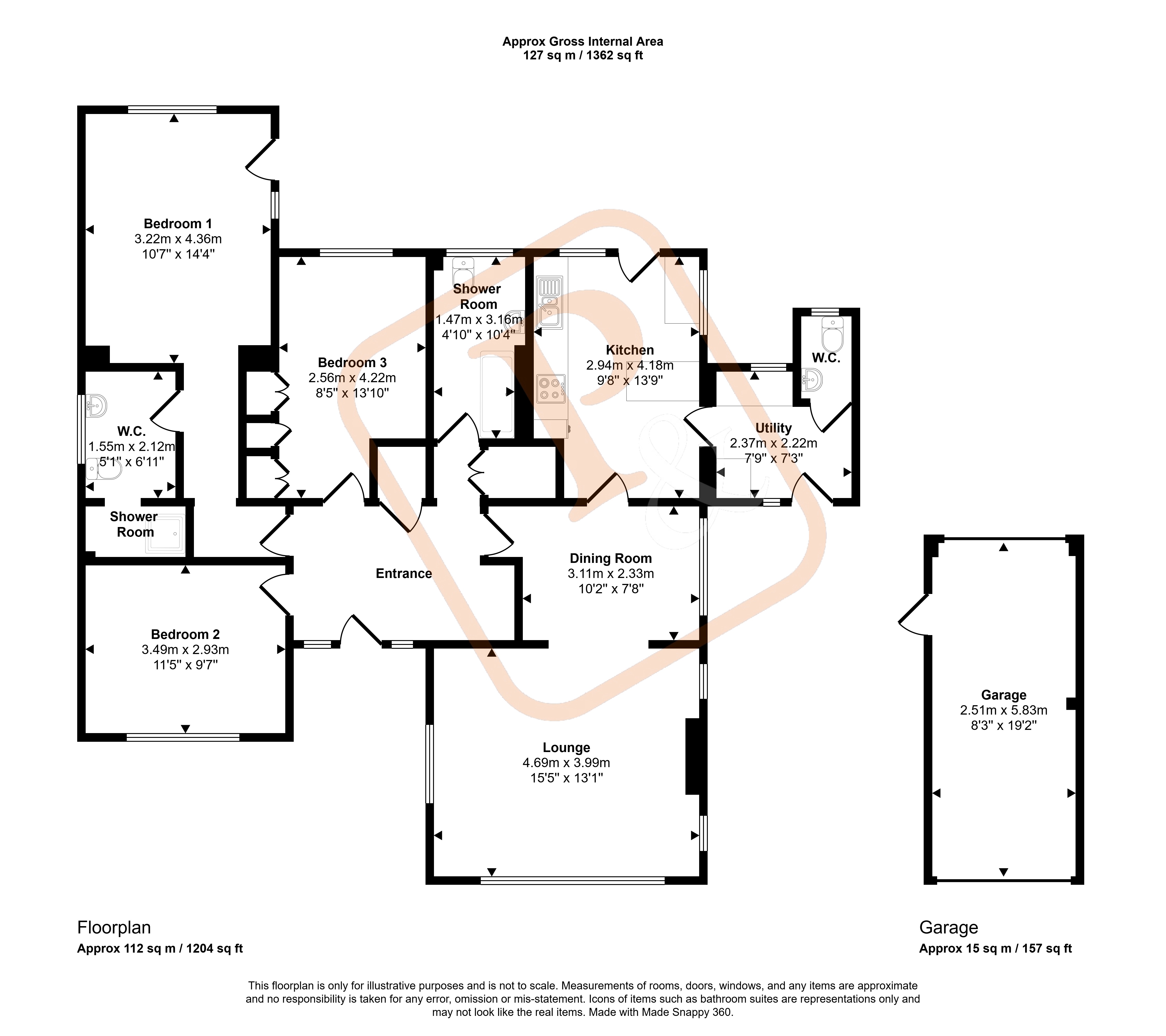 24, Manor Road, Colchester floorplan