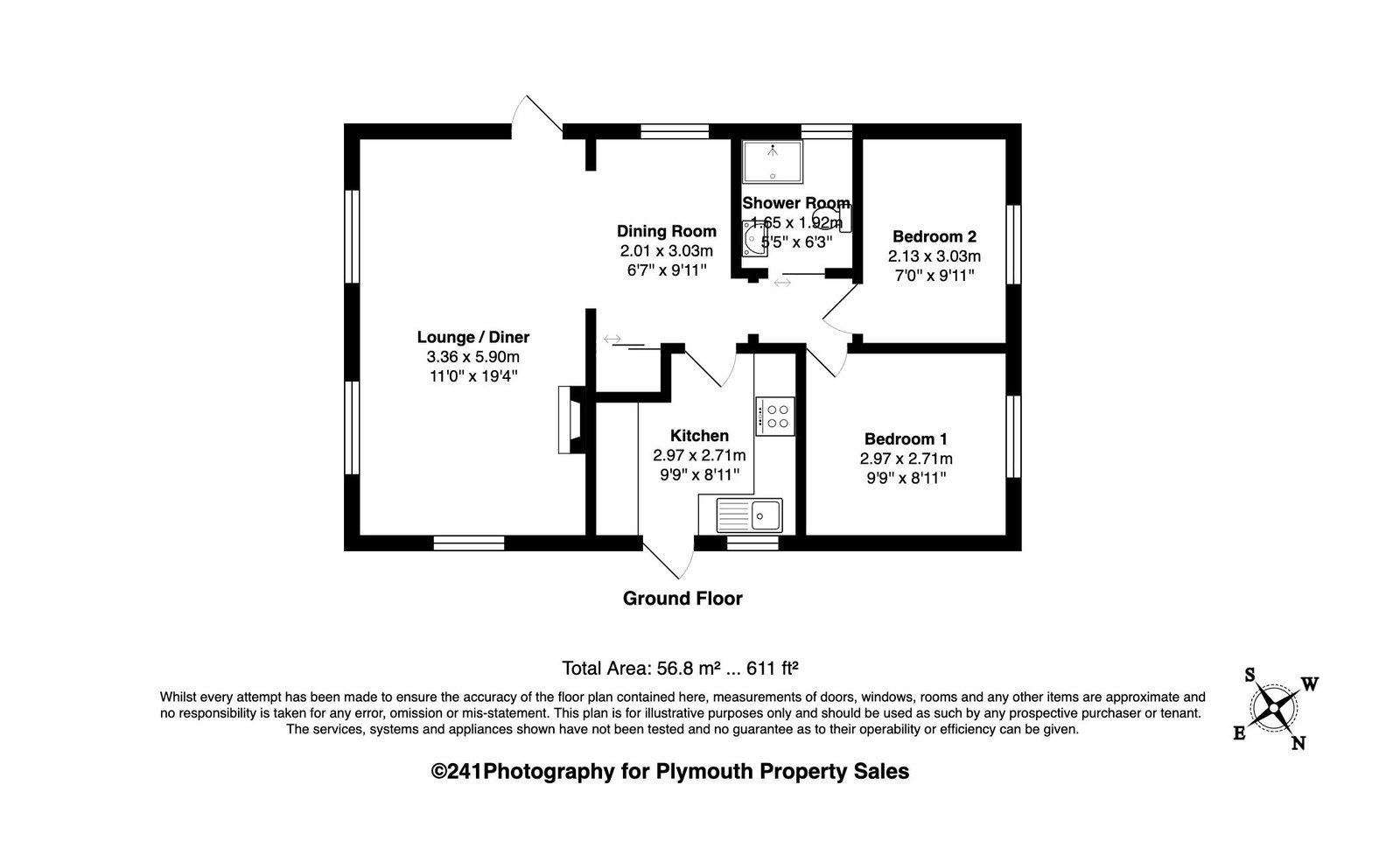 Glenholt Park, Plymouth floorplan