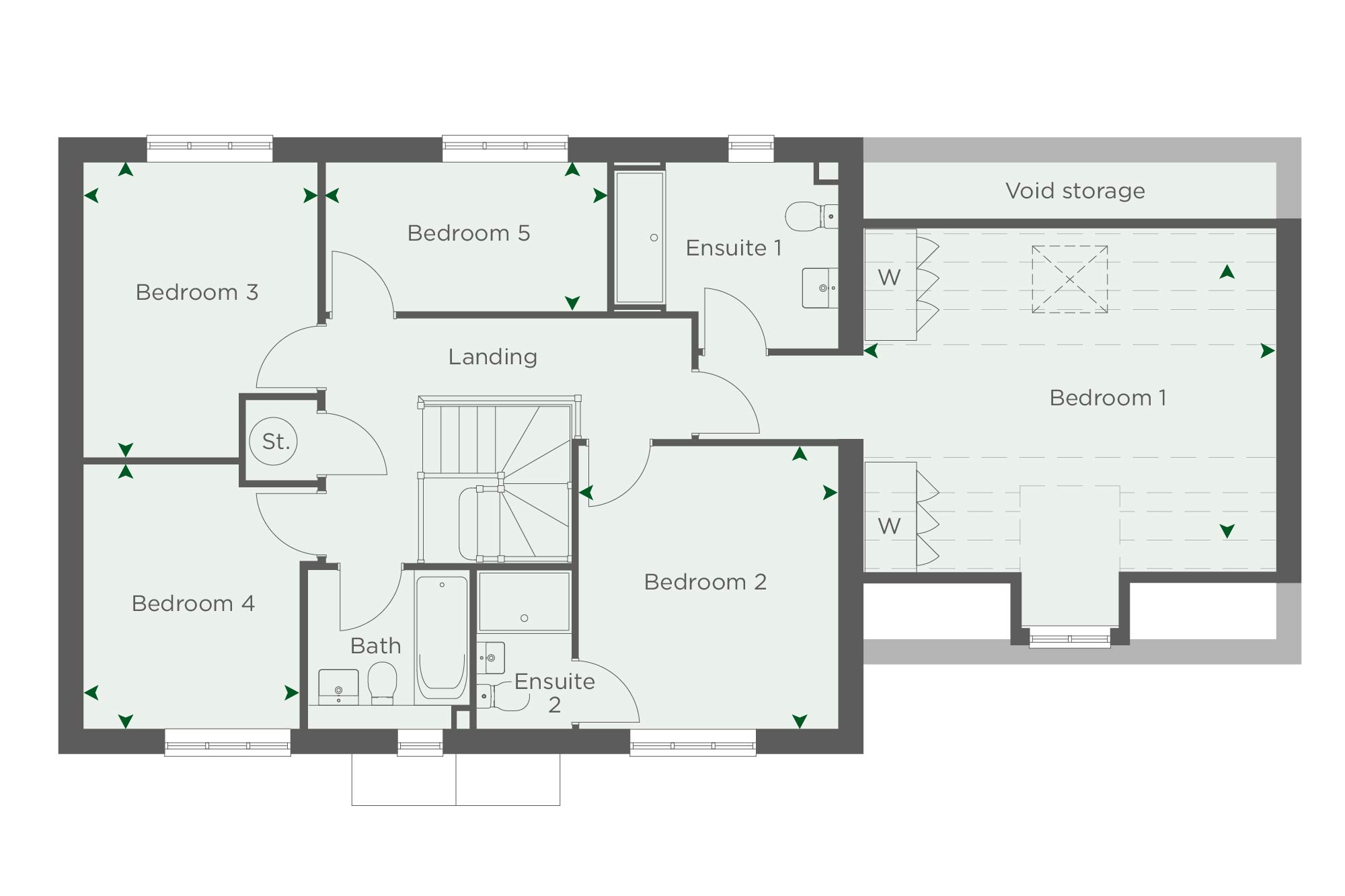 Kingscourt_Plot2, Gloucester Road, Weston under Penyard floorplan