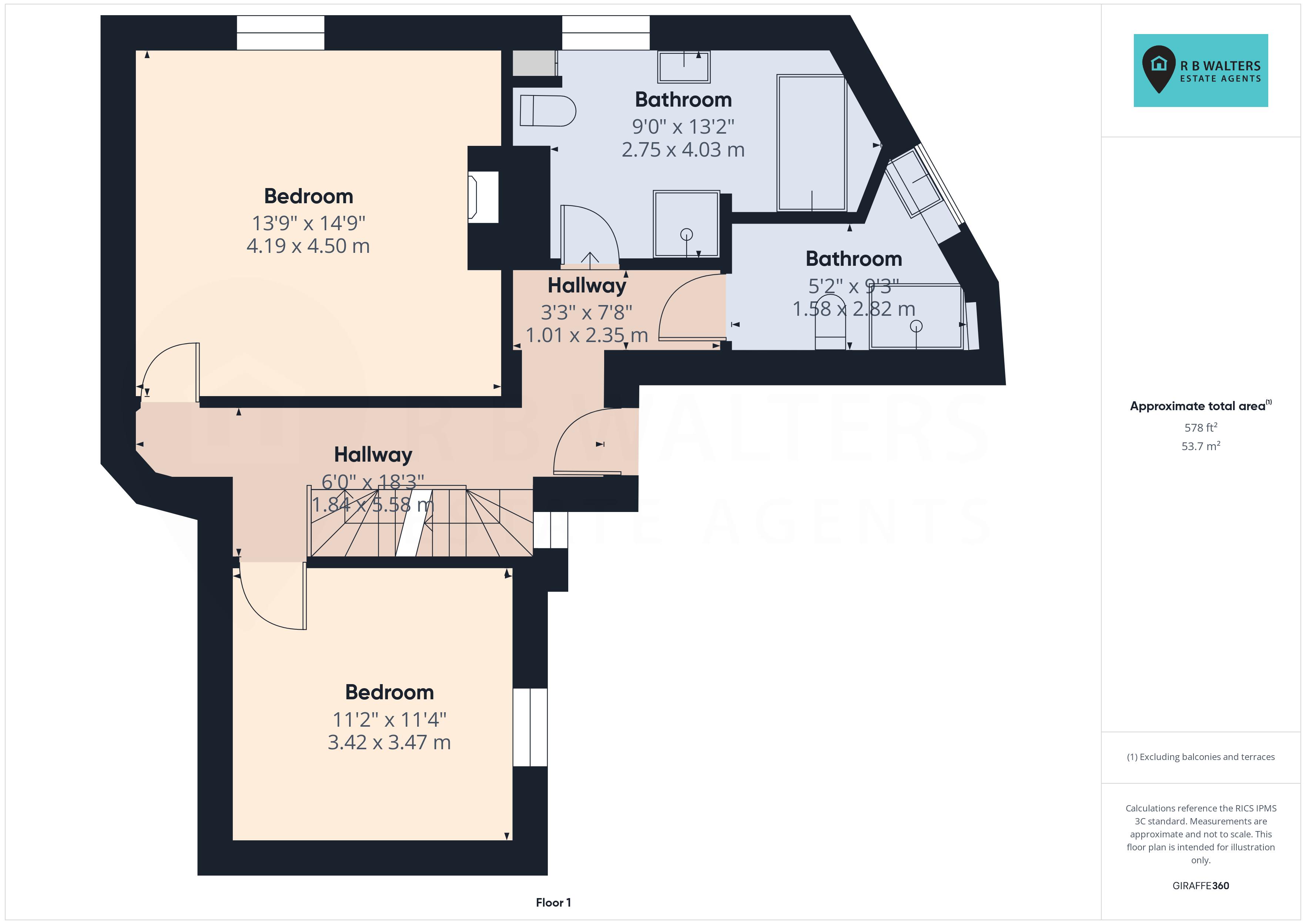 Cashes Green Road, Stroud floorplan