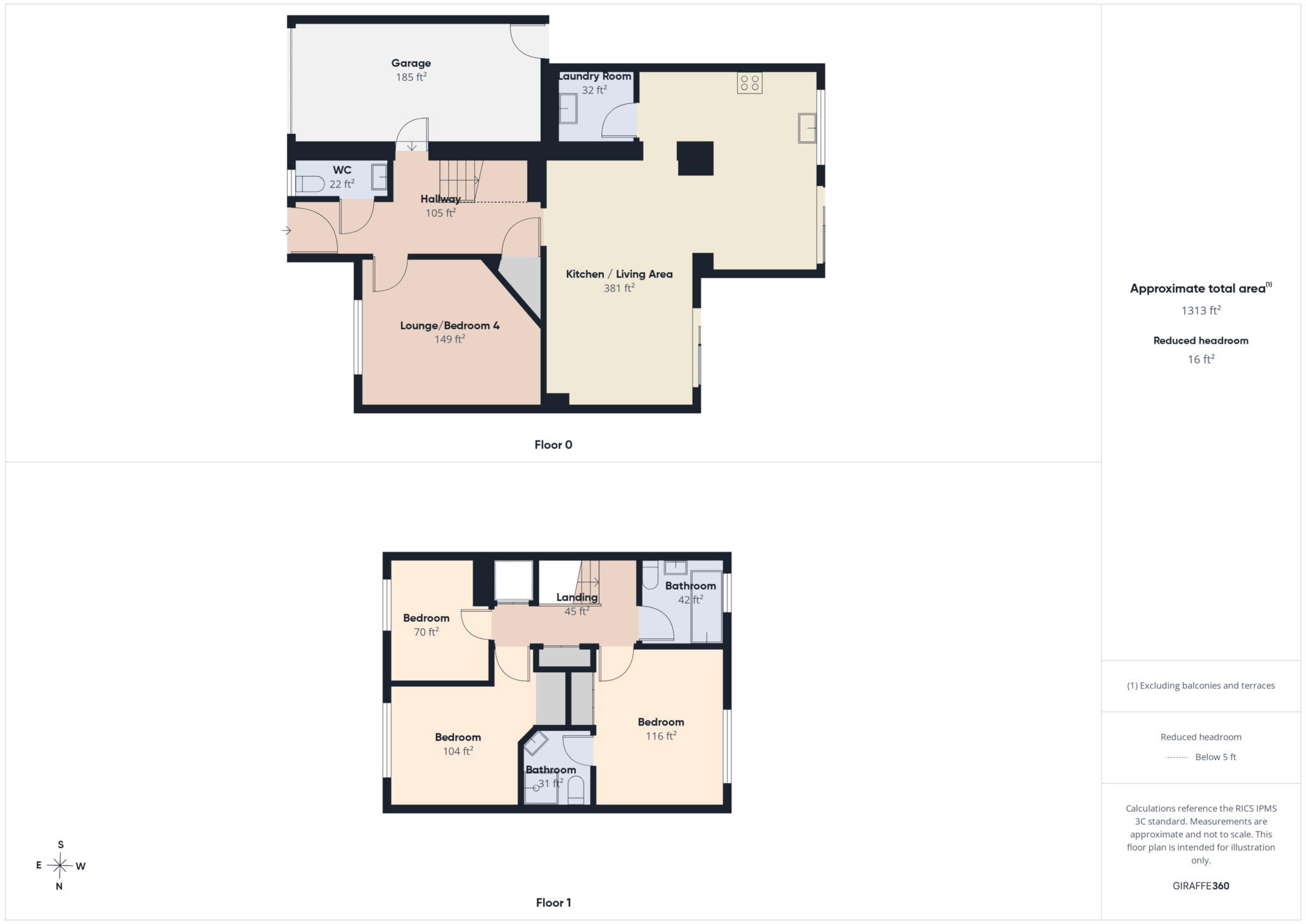 20, Priory Lane, Lanark floorplan
