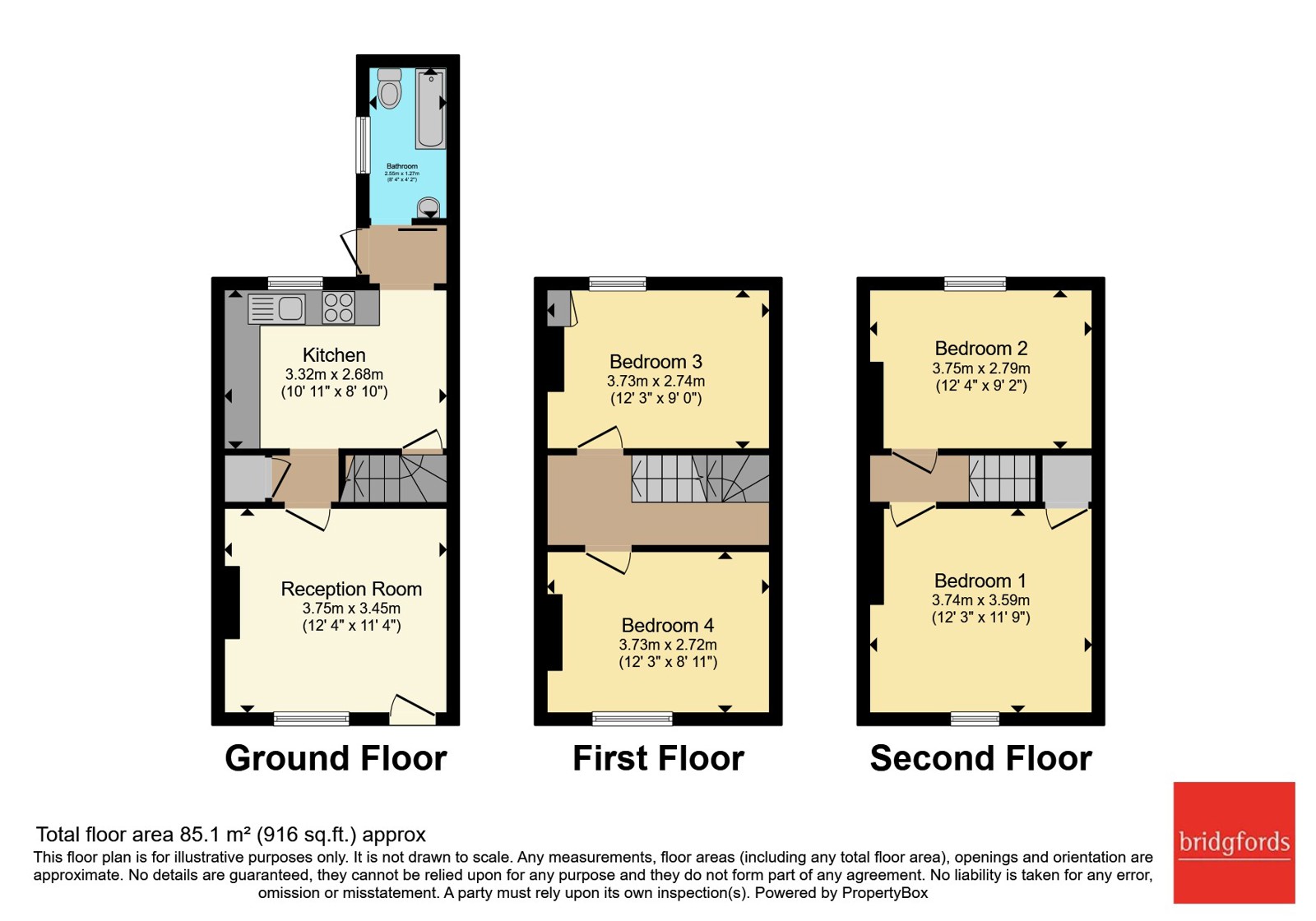 13, Green Lane, North Yorkshire floorplan