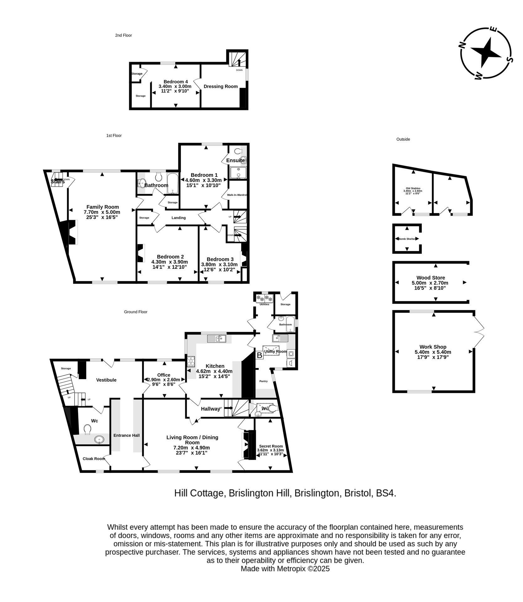47, Hill Cottage, Bristol floorplan