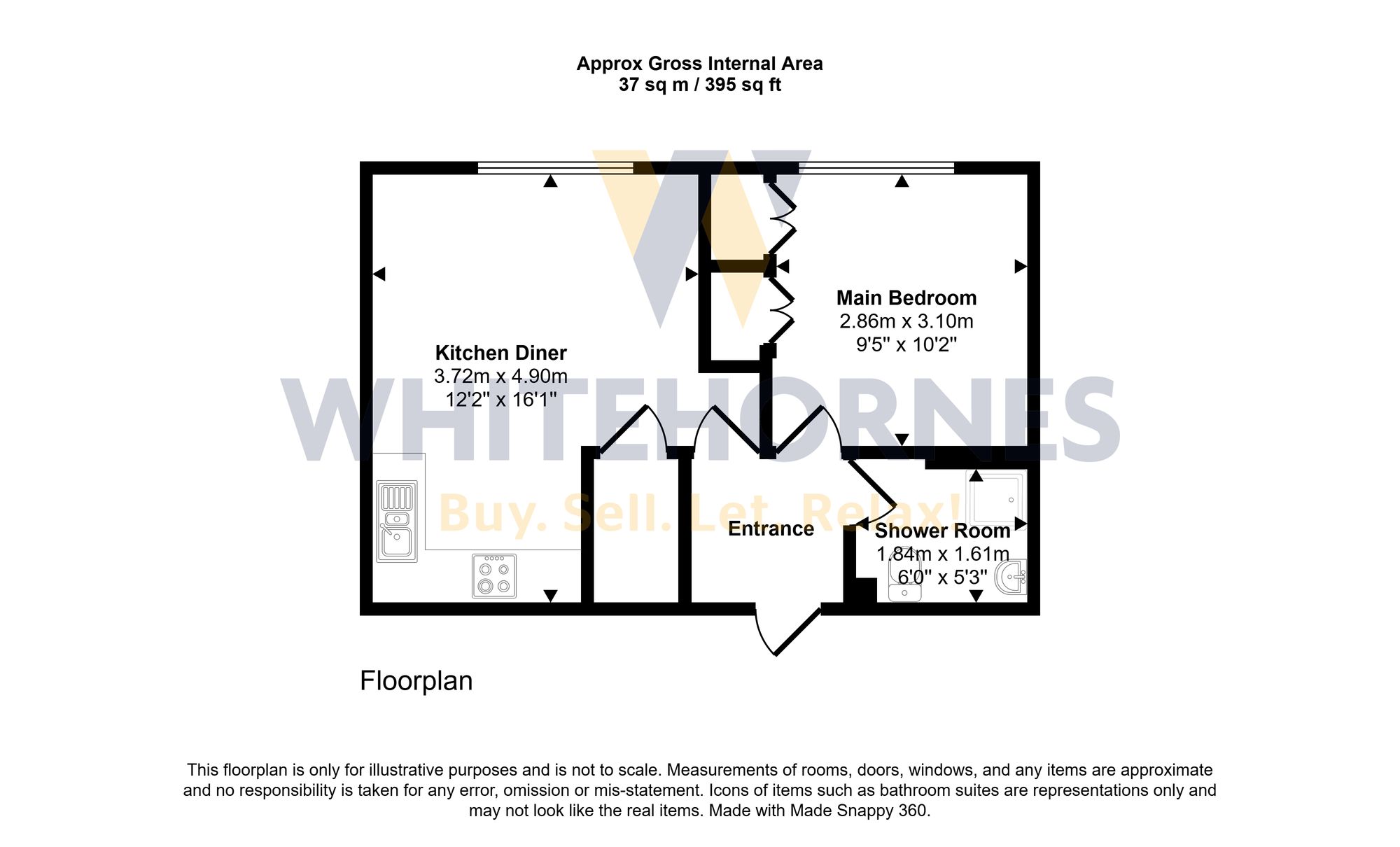 Flat 7, Wiseton Court, Sheffield floorplan