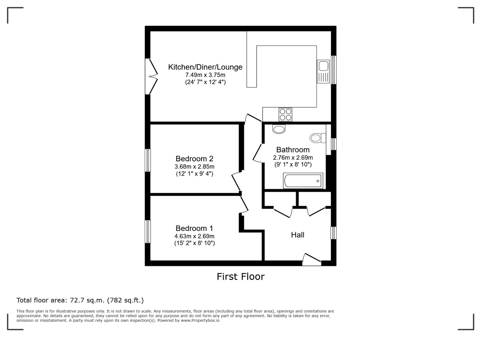 Waratah Drive, Chislehurst floorplan