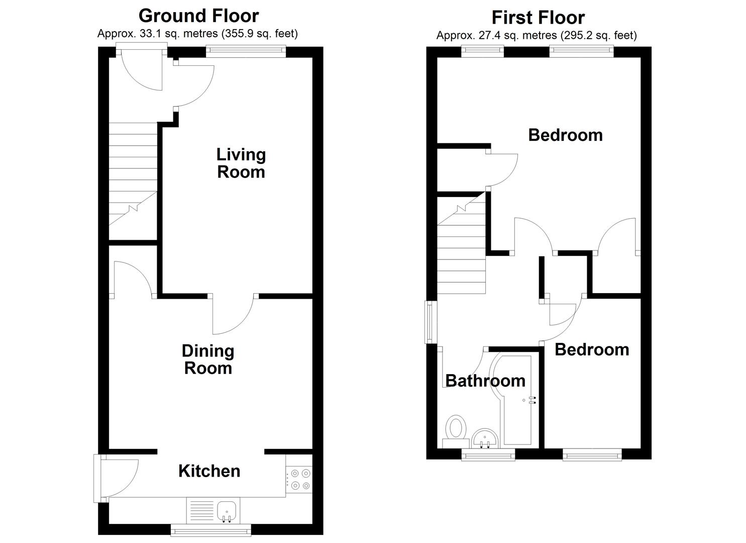 9, Middleton Close, Oswestry floorplan