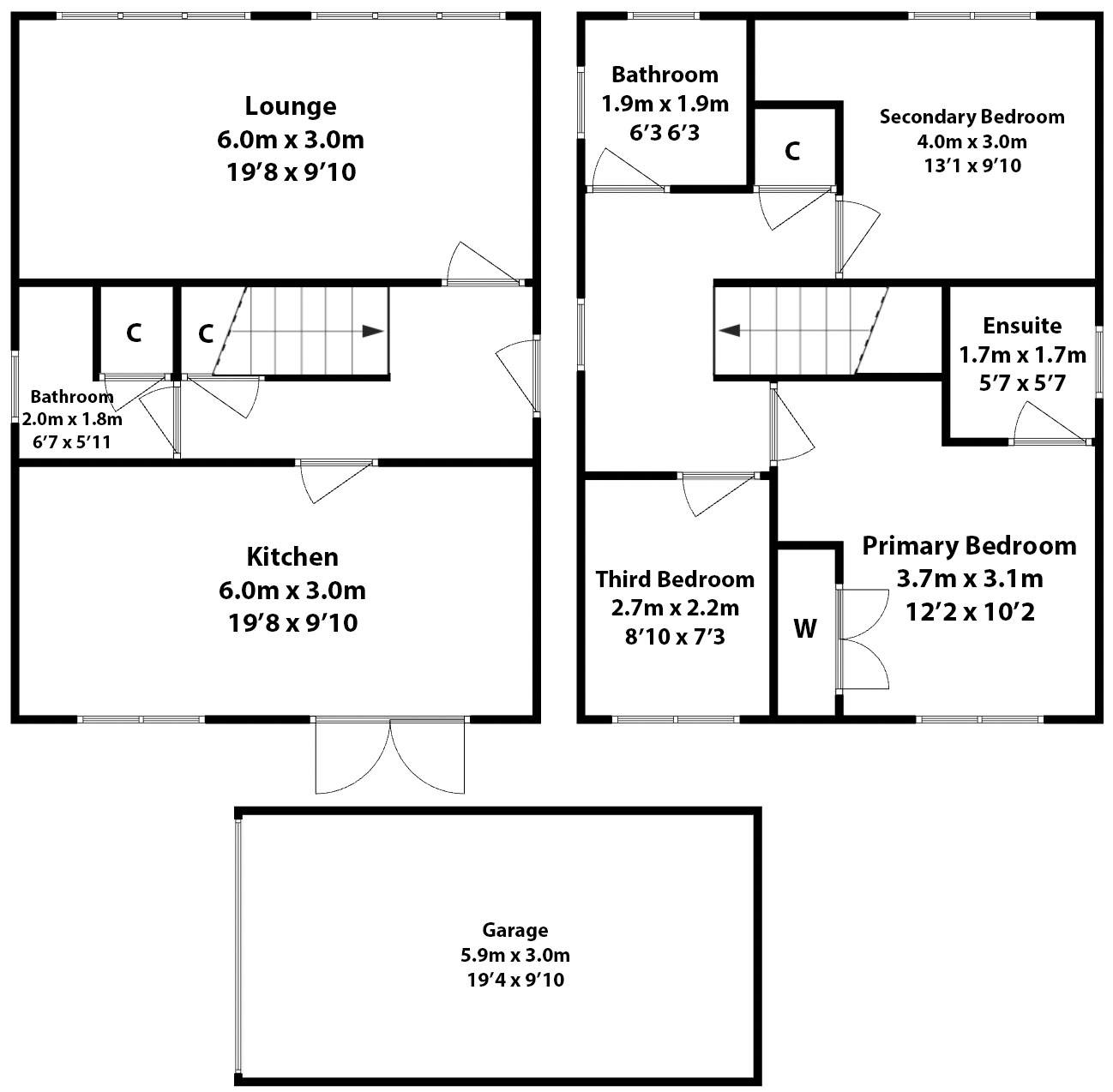 129 Grayling Road, Motherwell floorplan
