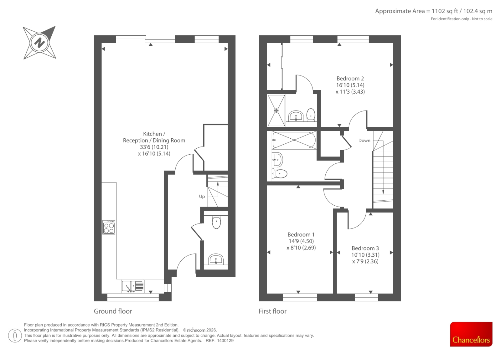 4, Sanderson Street, Oxford floorplan