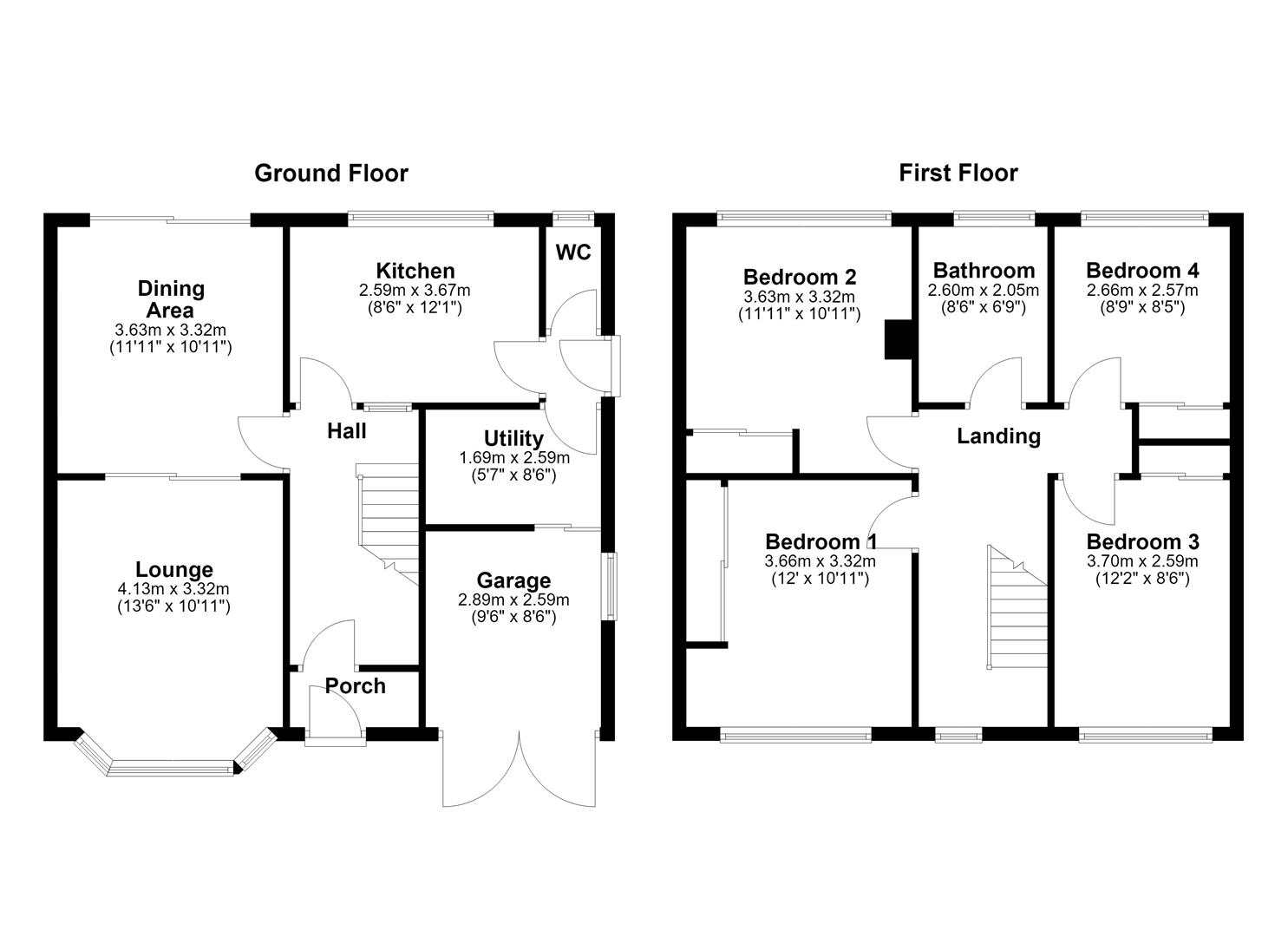 817, Gleadless Road, Sheffield floorplan