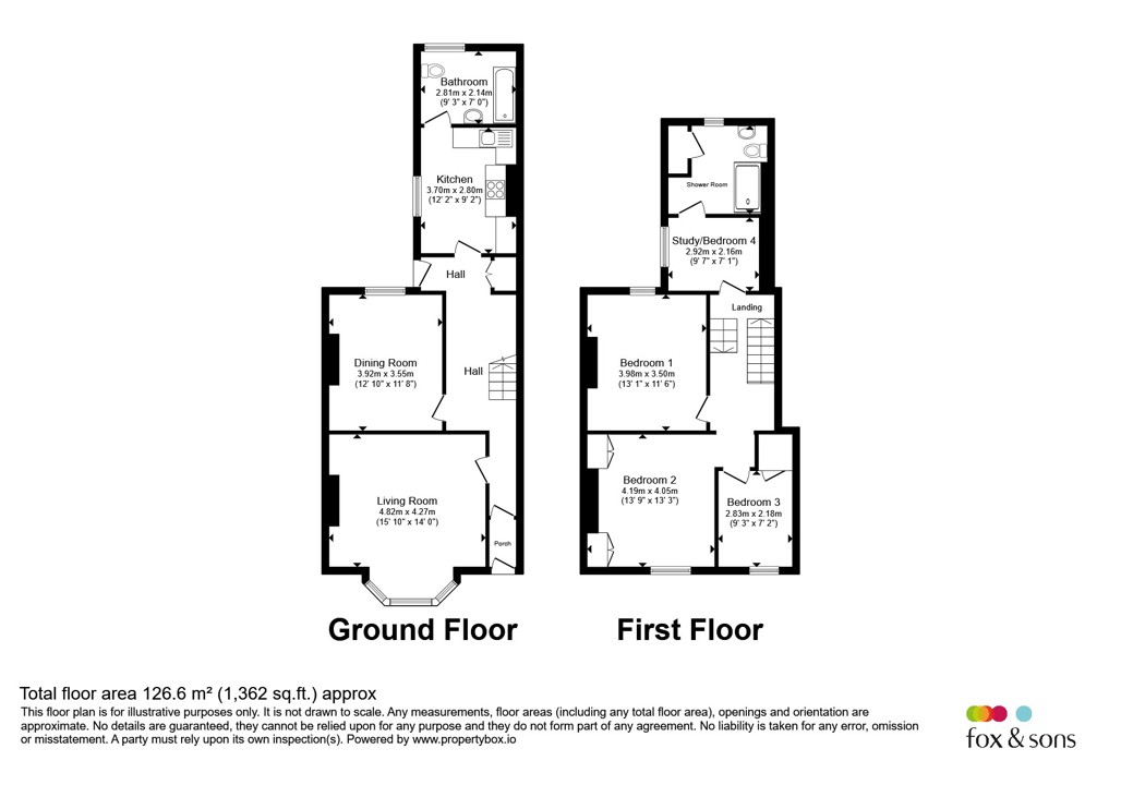 143, Fore Street, Plymouth floorplan