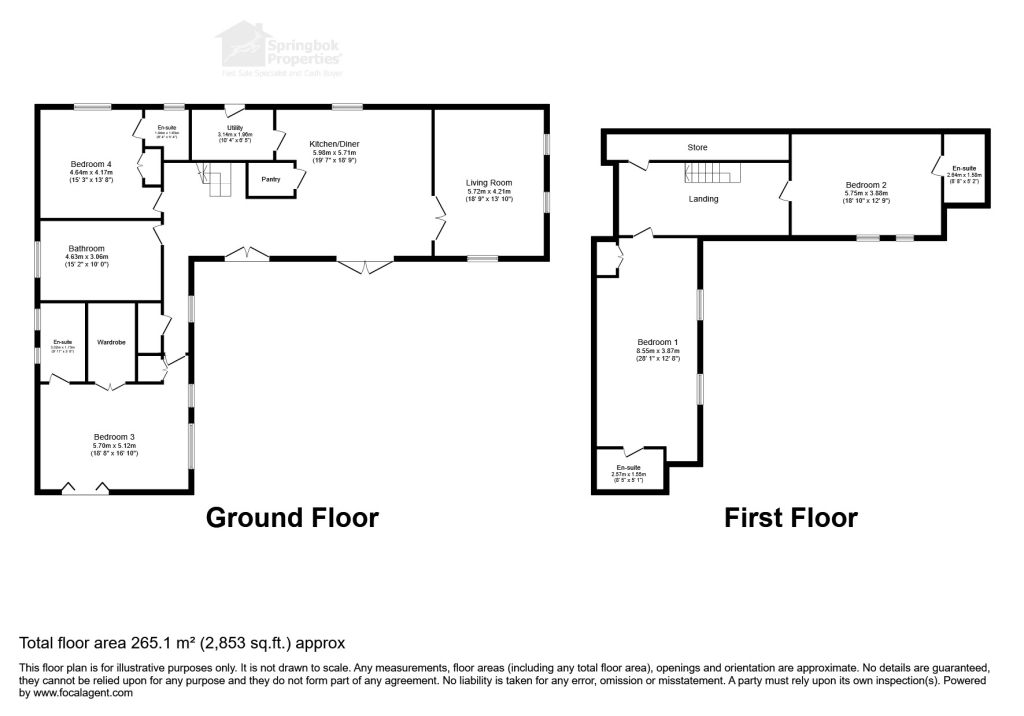 Southend Lane, Newent floorplan