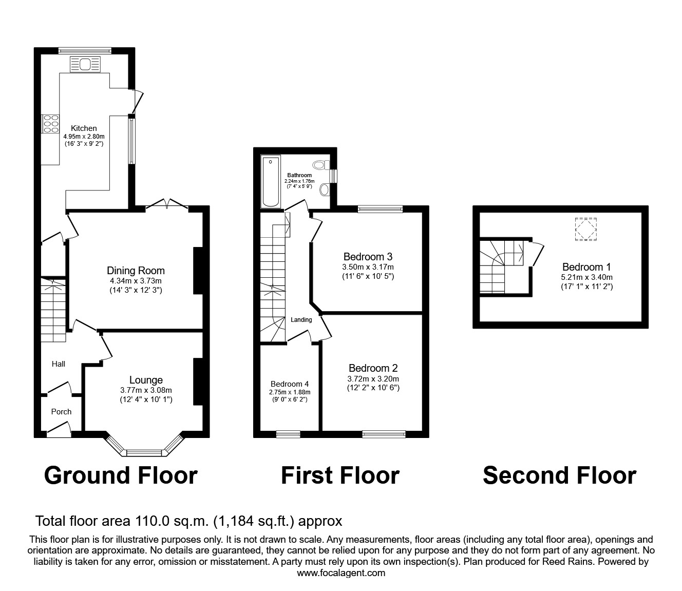 Clevelands Road, Burnley BB11, 3 bedroom end terrace house for sale