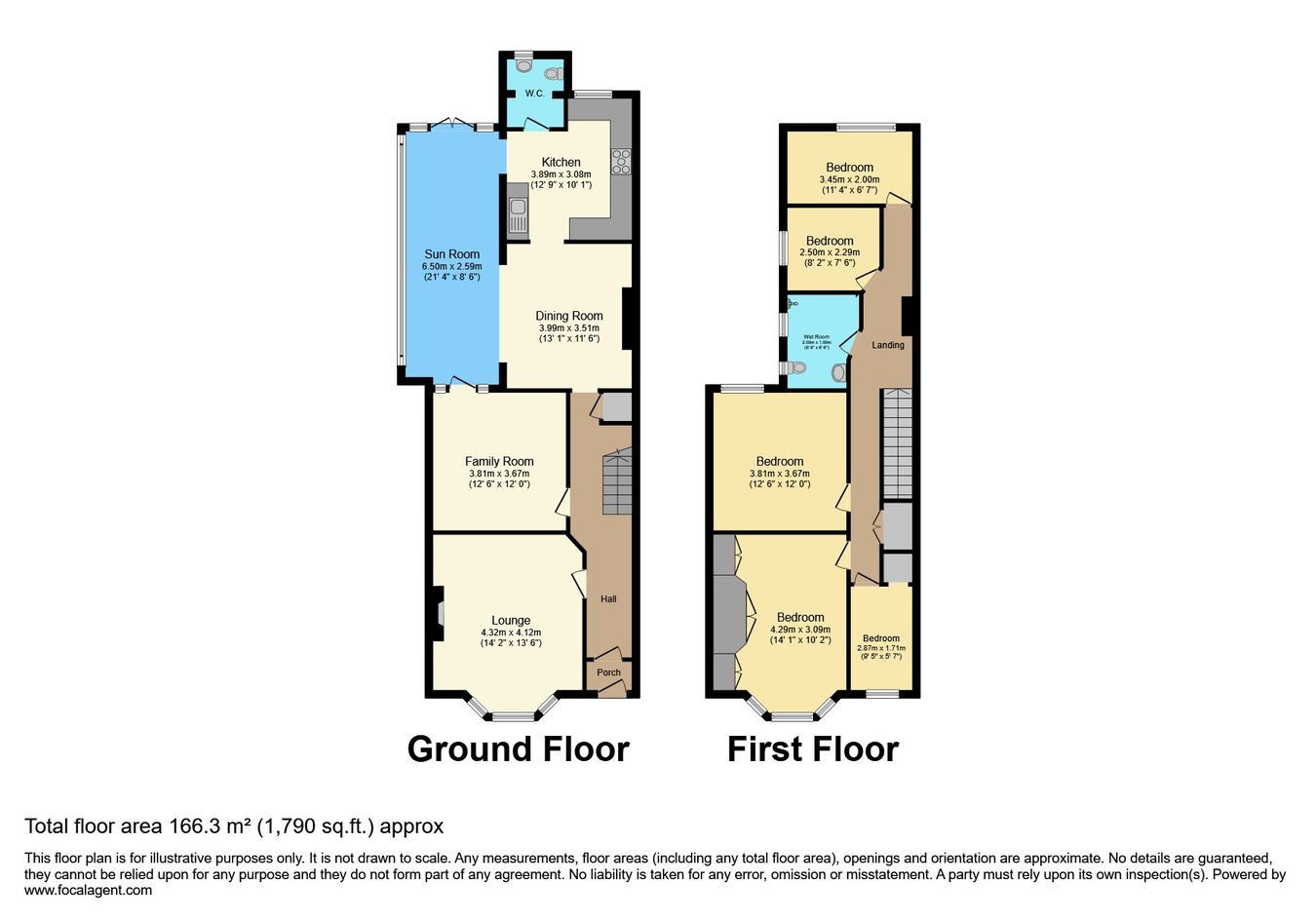 45, Grove Road, Worthing floorplan