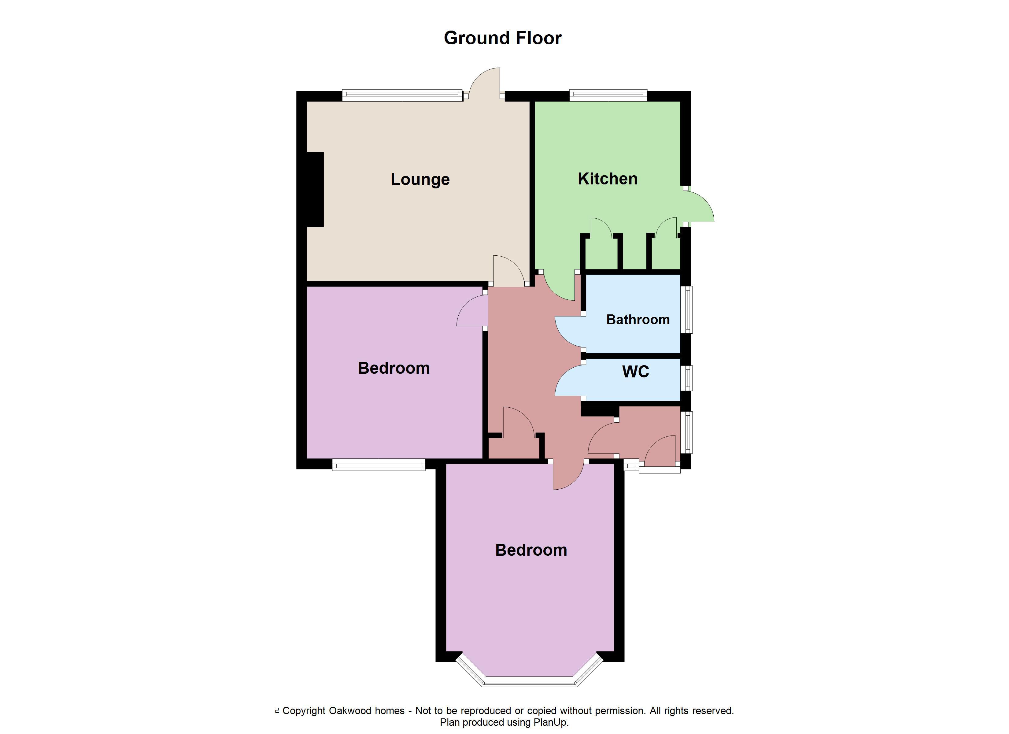 West Dumpton Lane, Ramsgate CT11, 2 bedroom semidetached bungalow for