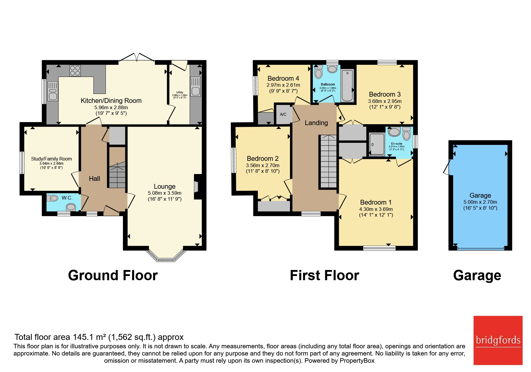 18, Williams Drive, Sandbach floorplan
